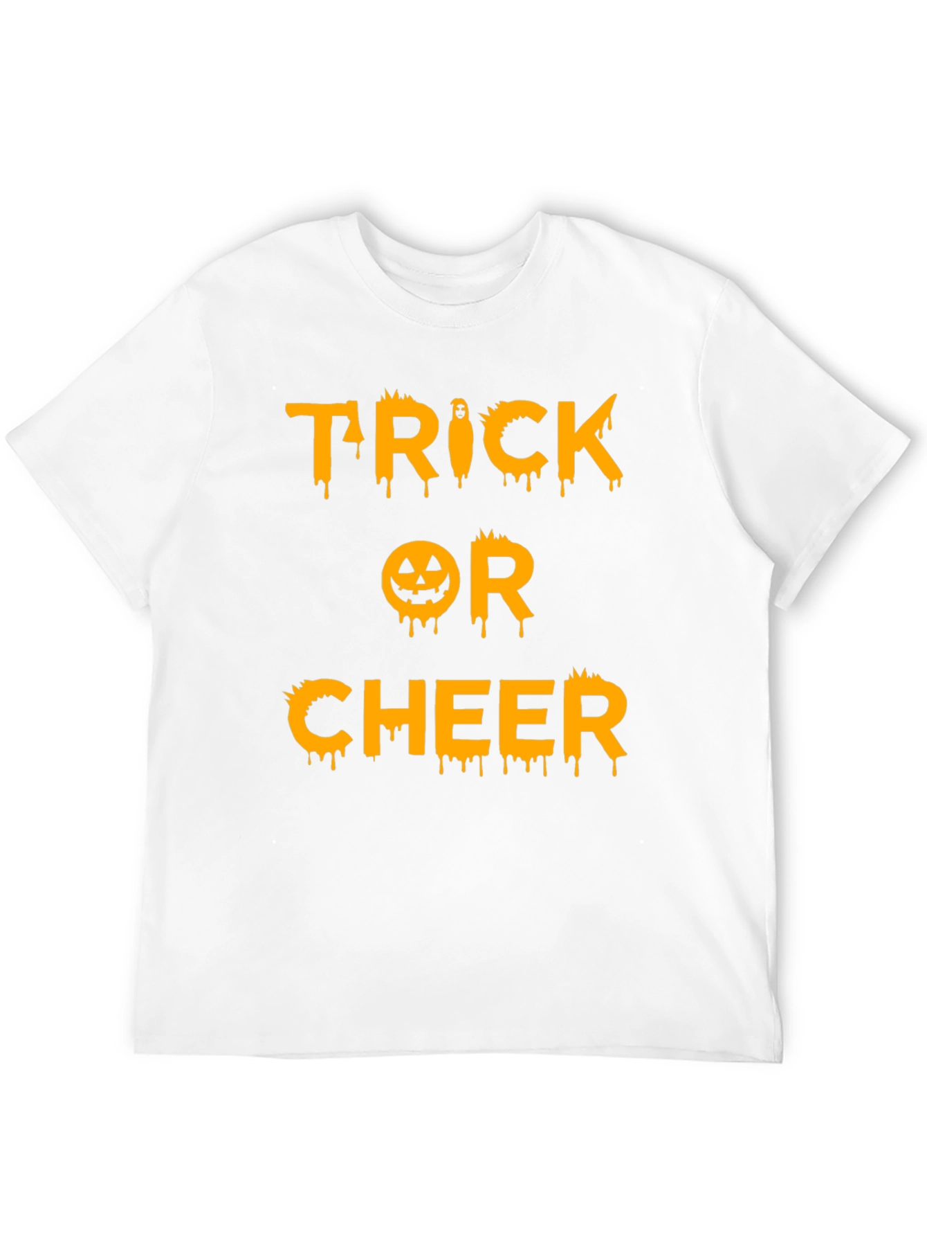 Trick or Cheer Halloween Graphic Tee