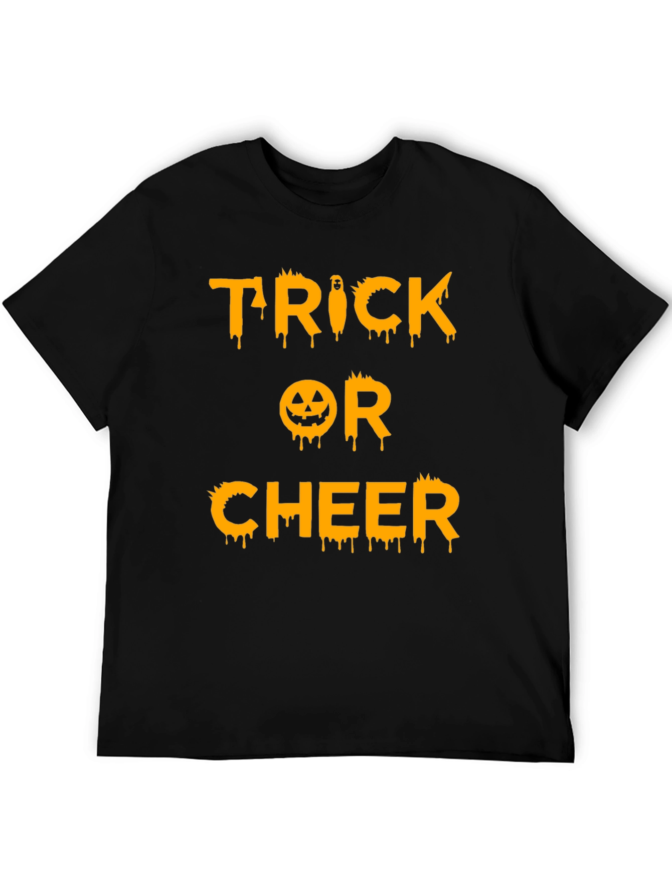 Trick or Cheer Halloween Graphic Tee