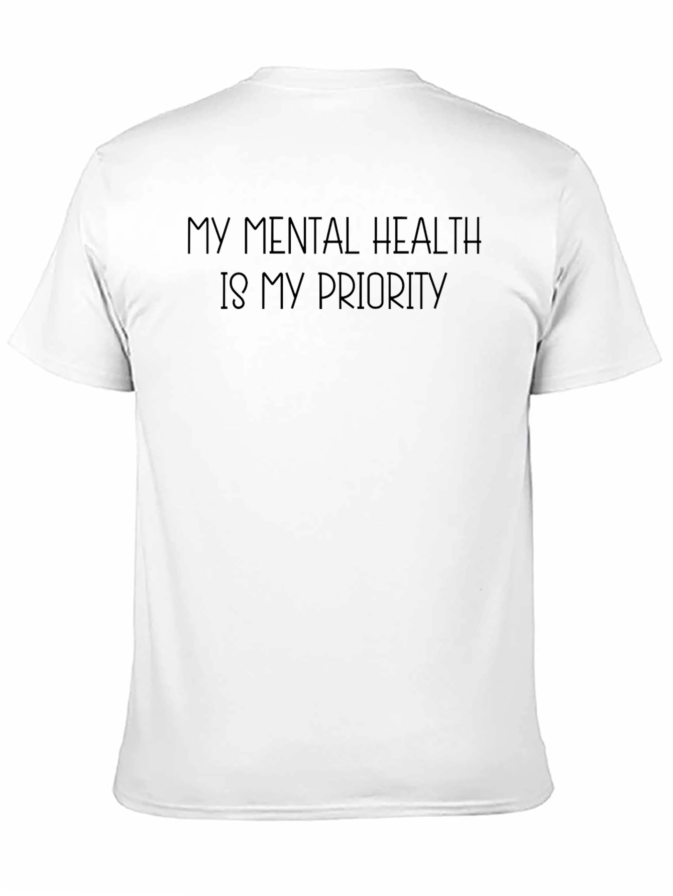 Mental Health Priority Black T-Shirt