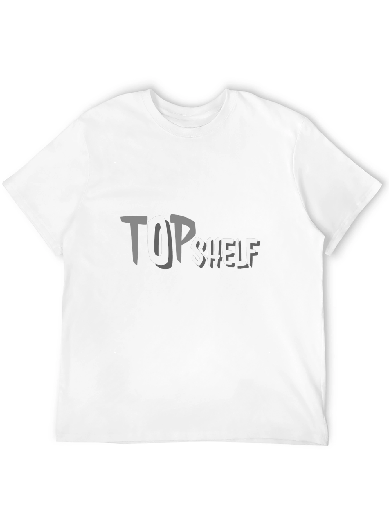 Top Shelf Graphic Tee - Stylish Mens Black T-Shirt