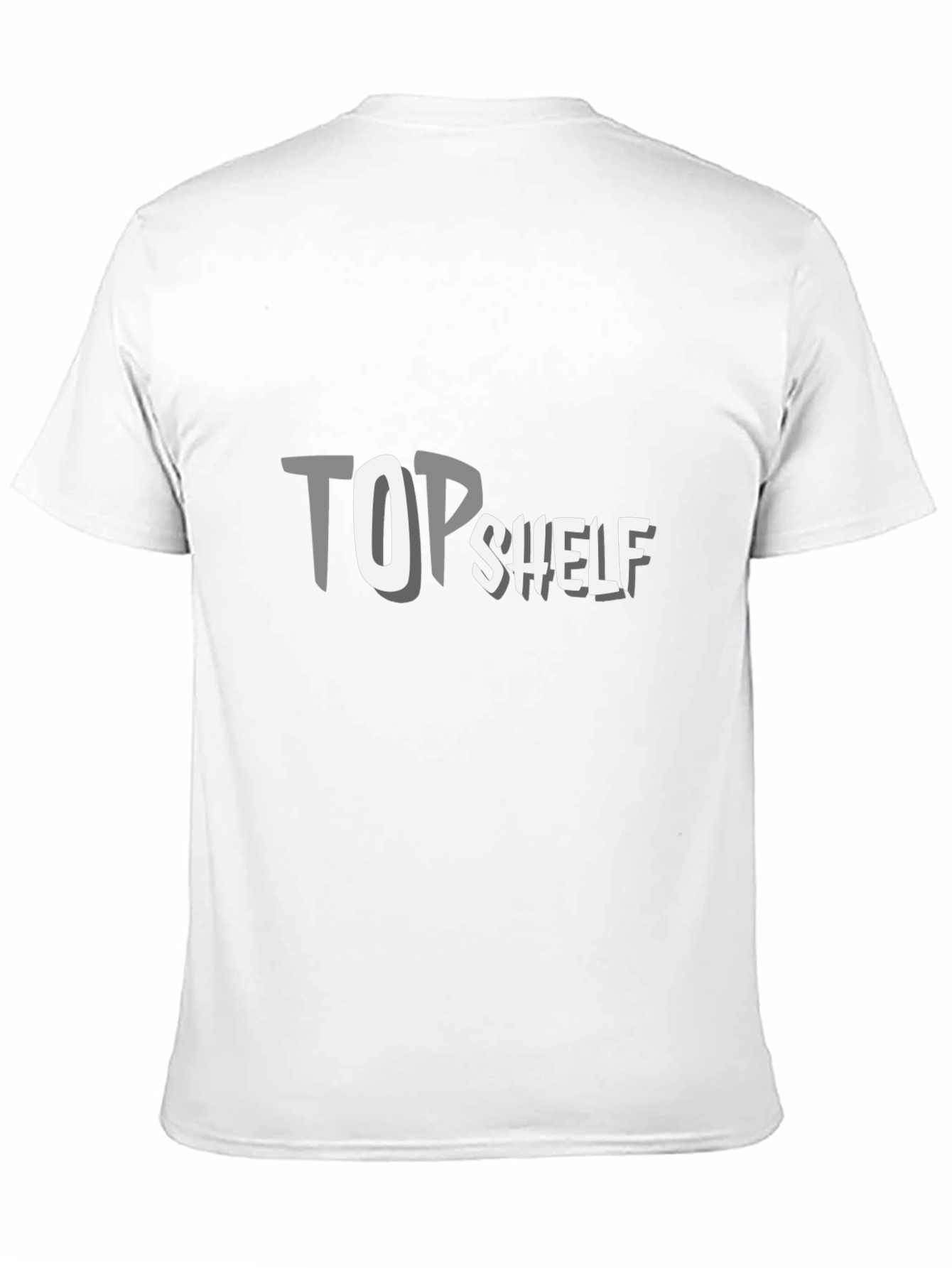Top Shelf Graphic Tee - Stylish Mens Black T-Shirt