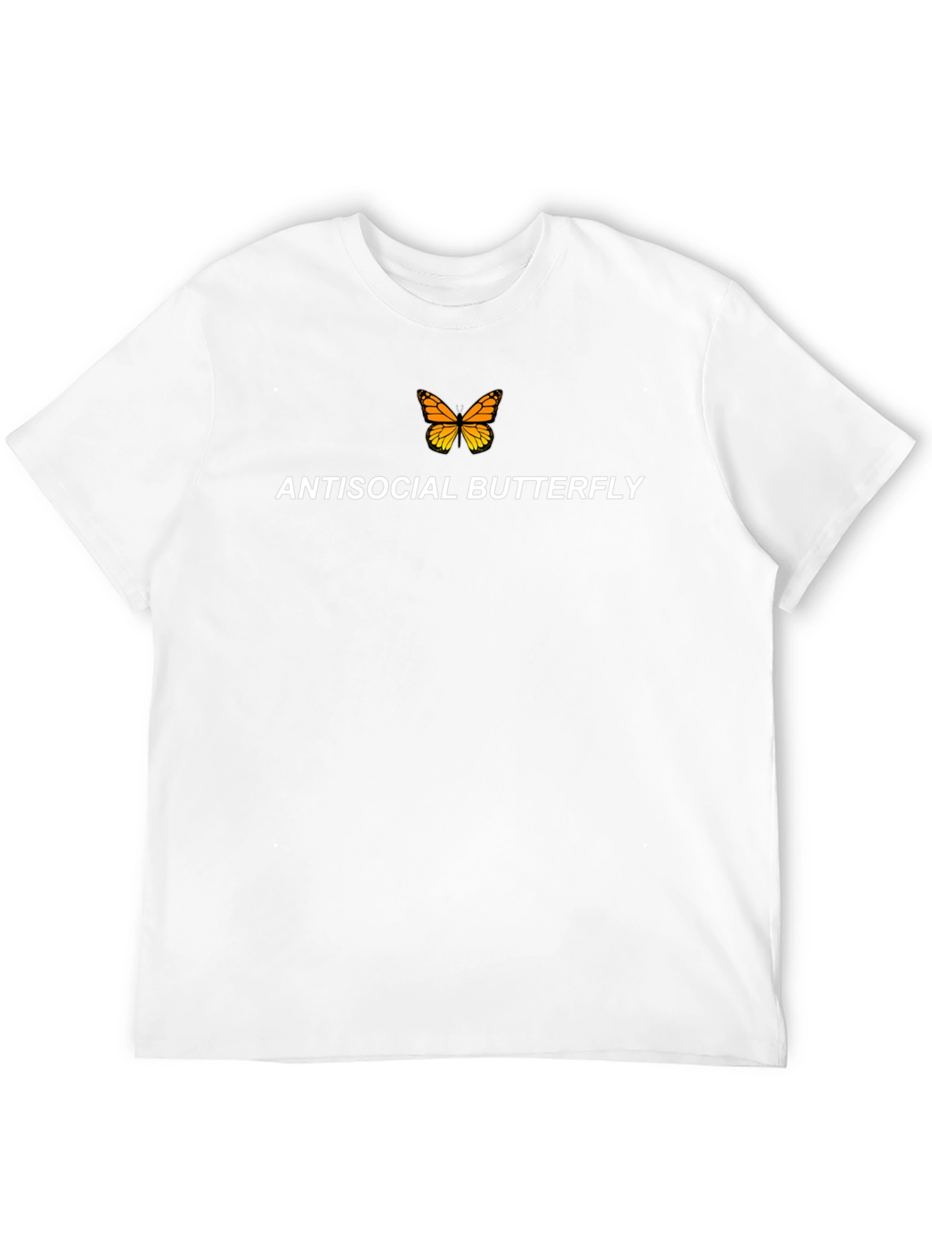 Antisocial Butterfly Graphic Tee - Trendy & Unique Design