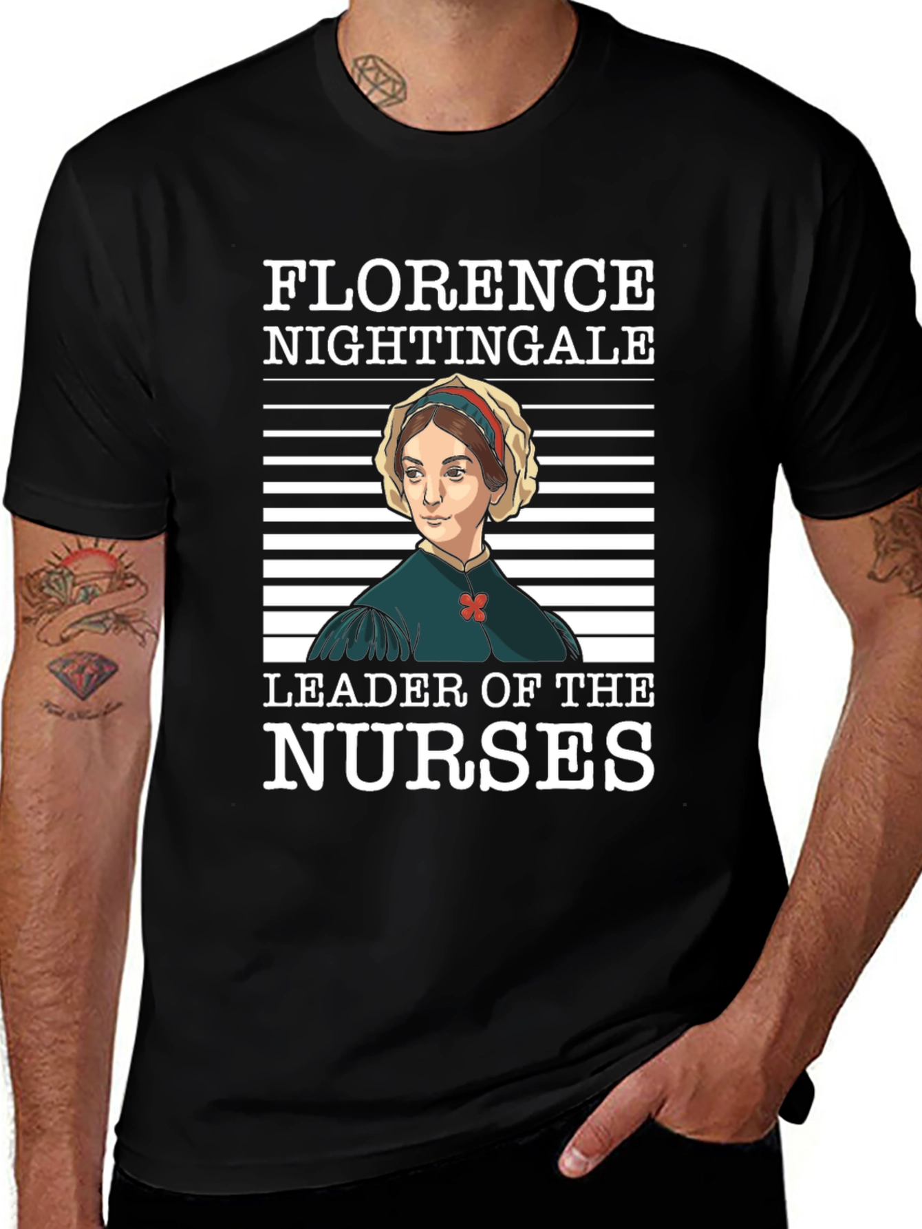 Florence Nightingale T-Shirt - Leader of Nurses