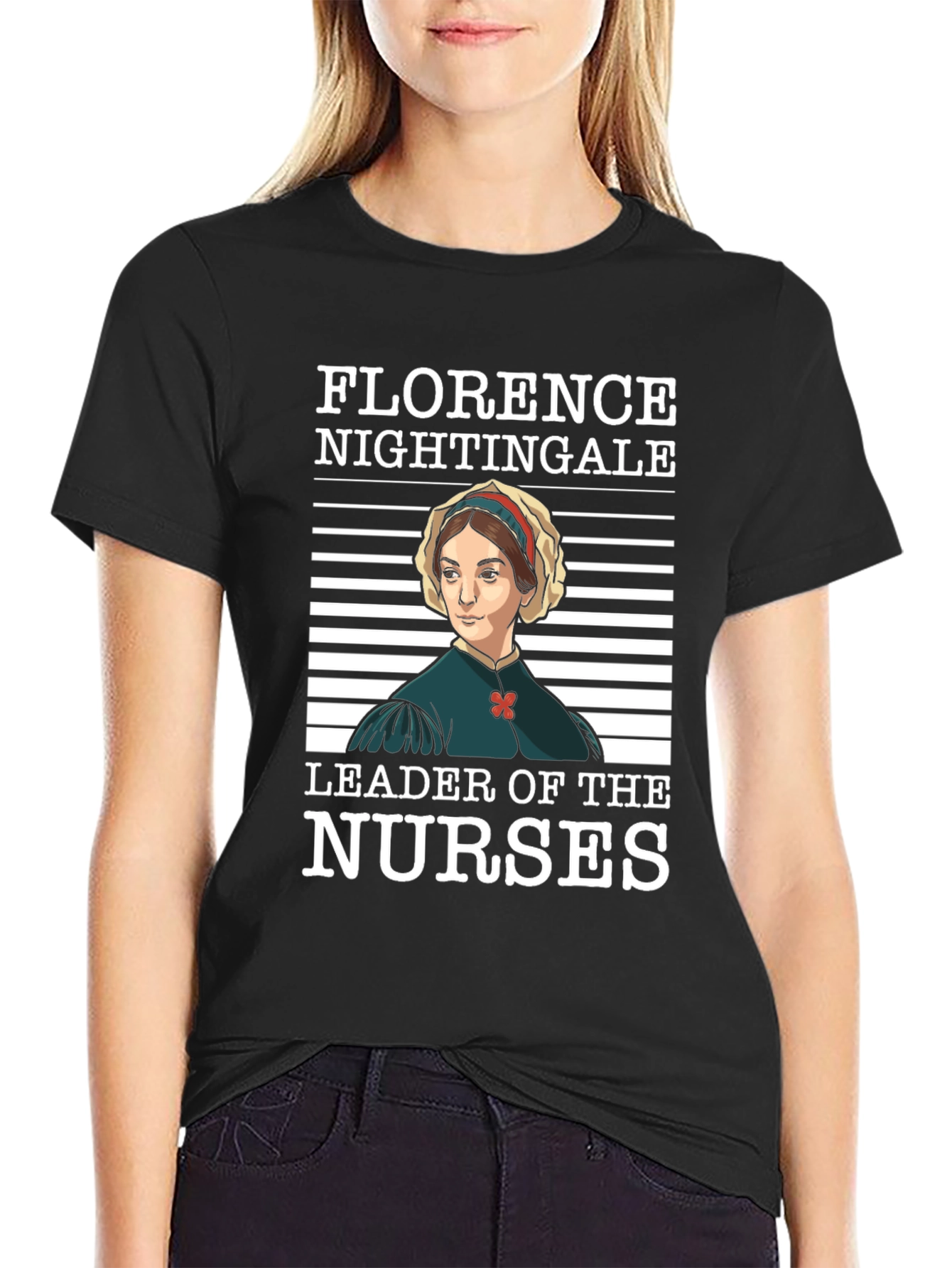 Florence Nightingale T-Shirt - Leader of Nurses