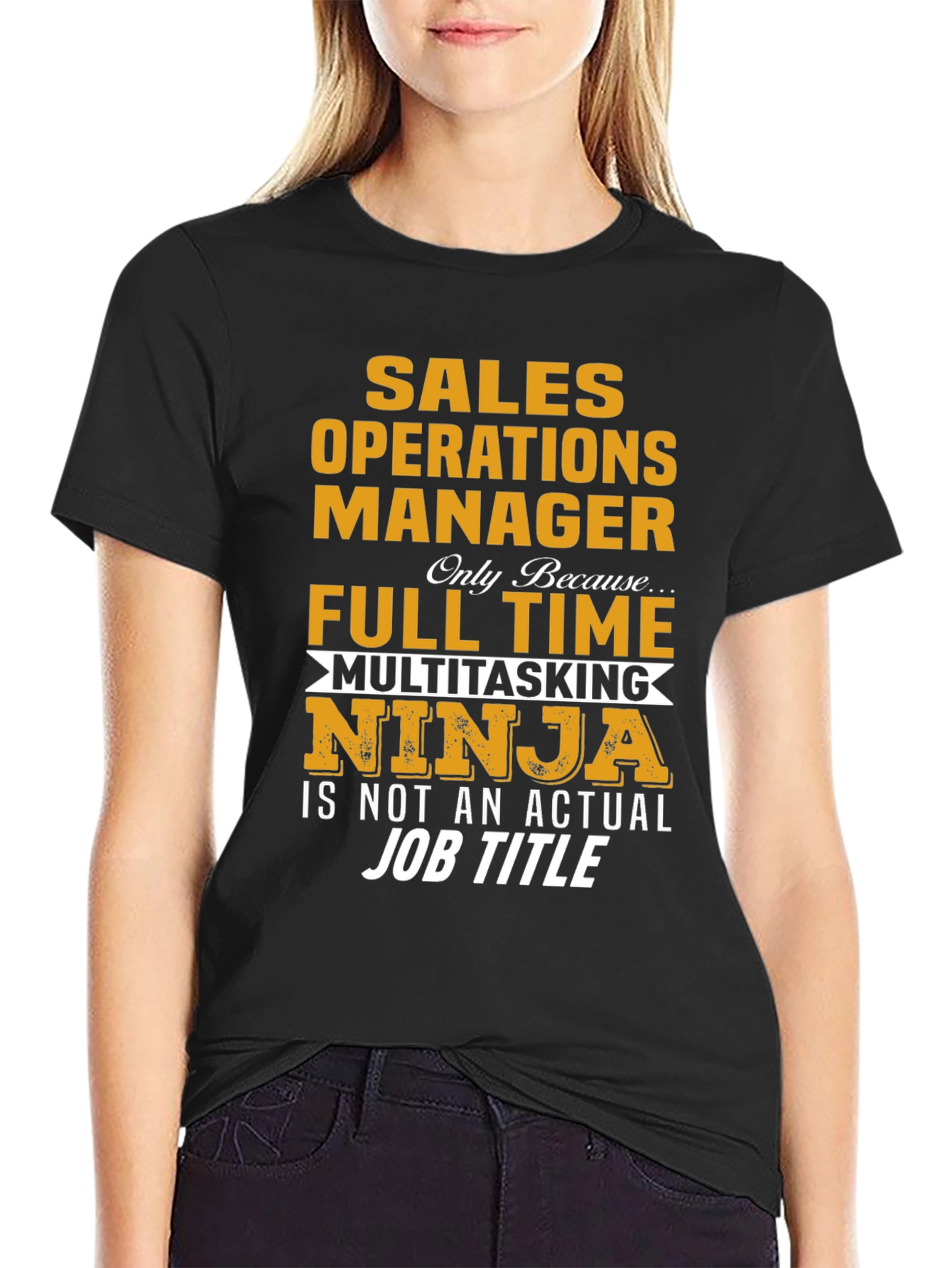 Sales Operations Manager Ninja T-Shirt