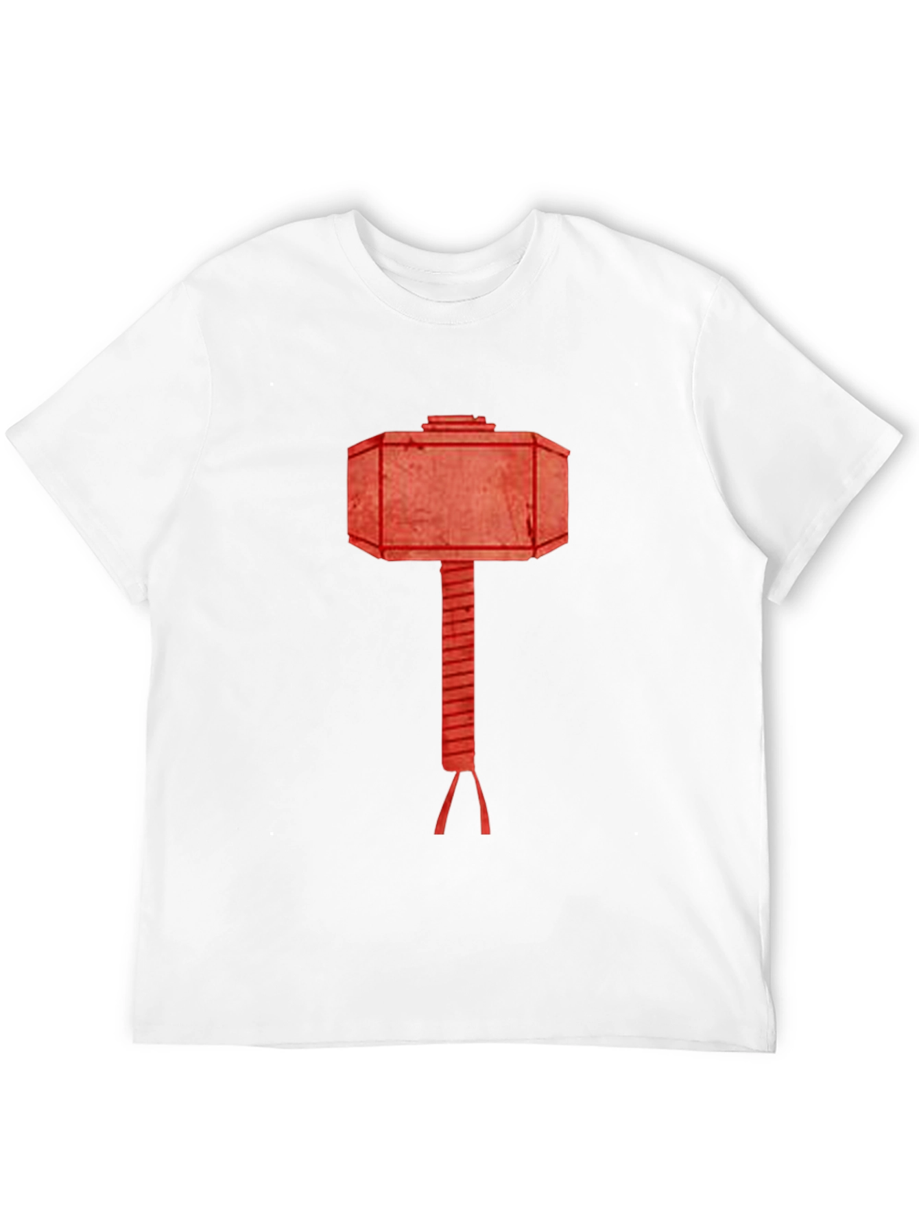 Hammer Graphic Tee - Black Cotton T-Shirt