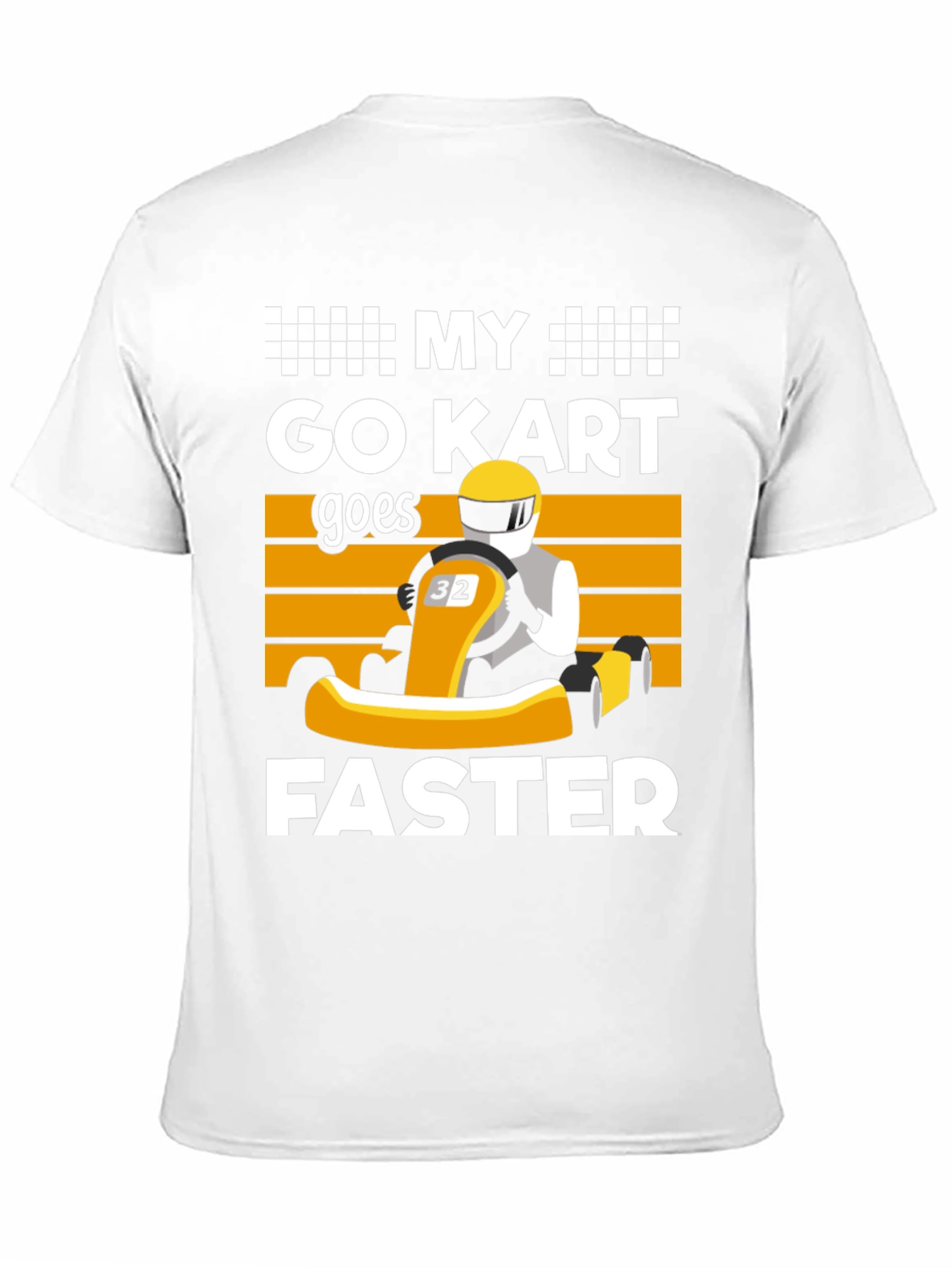 My Go Kart Goes Faster Black T-Shirt