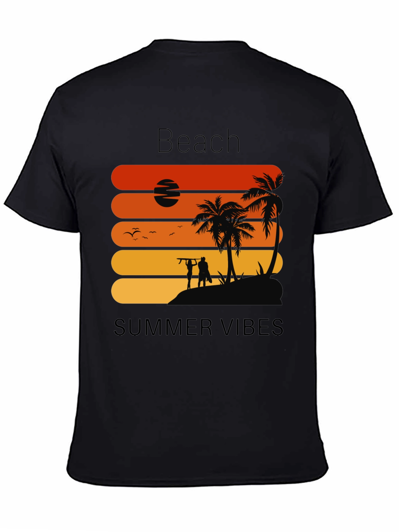 Beach Summer Vibes Graphic Tee