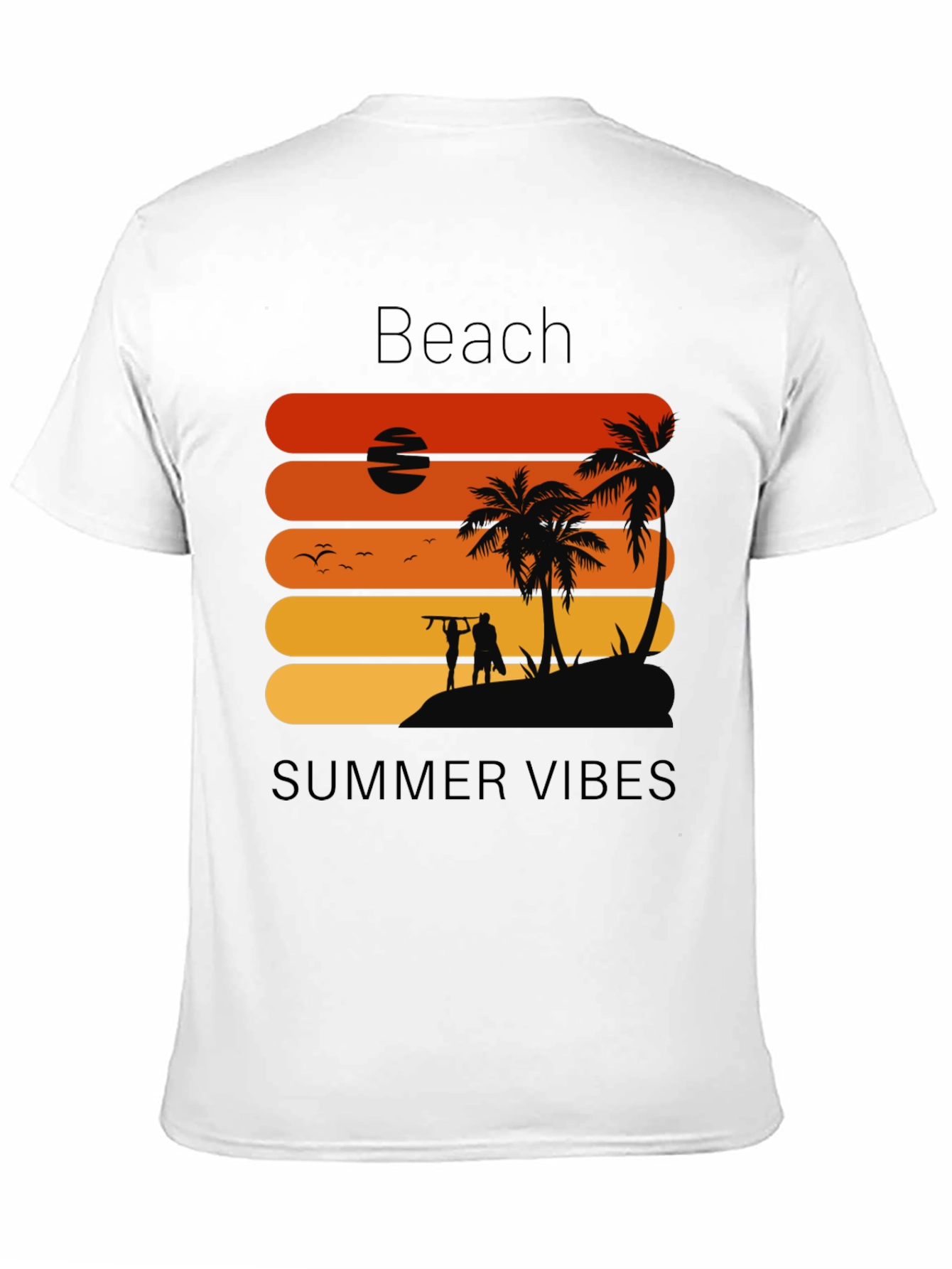 Beach Summer Vibes Graphic Tee