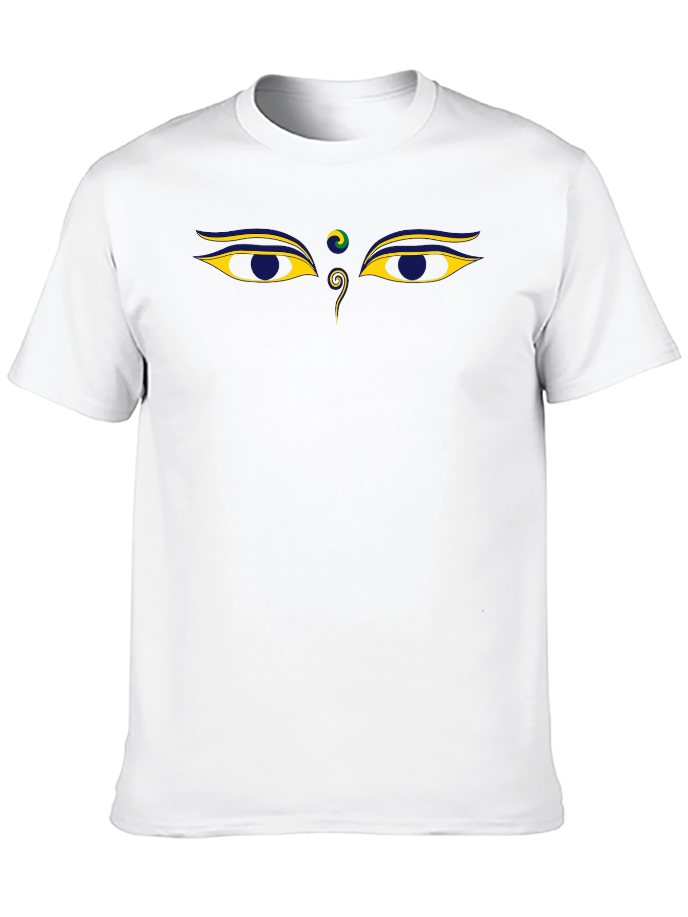 Buddha Eyes Graphic Tee - Black T-Shirt