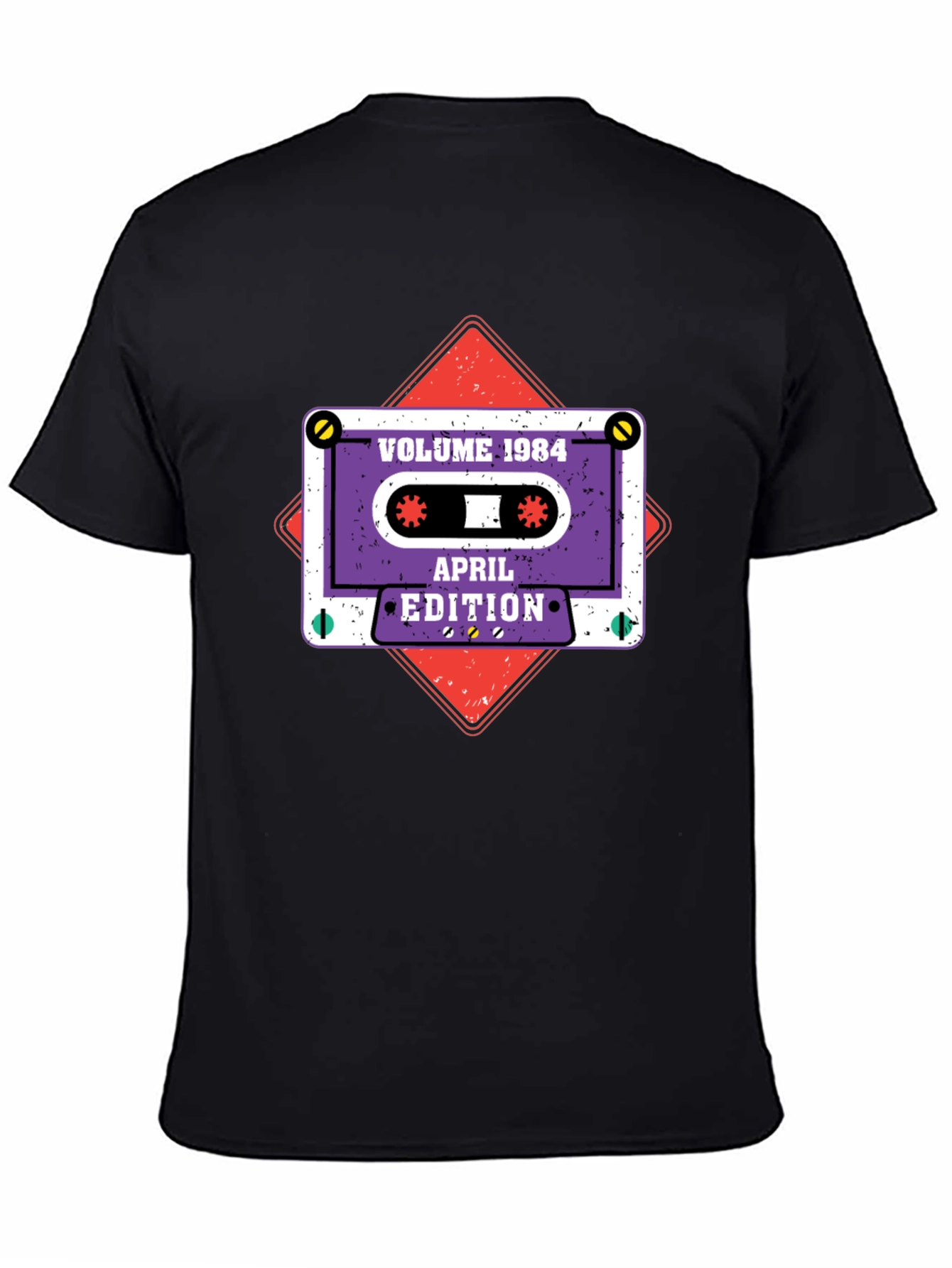 Volume 1984 April Edition Cassette T-Shirt
