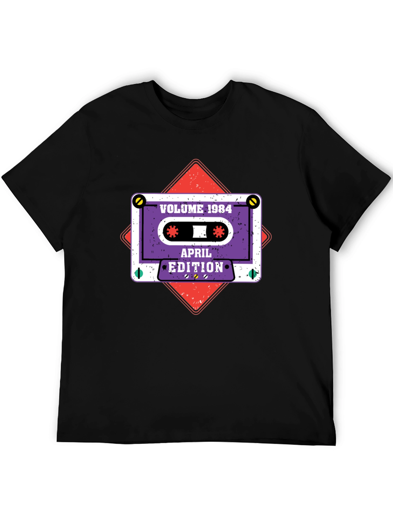 Volume 1984 April Edition Cassette T-Shirt