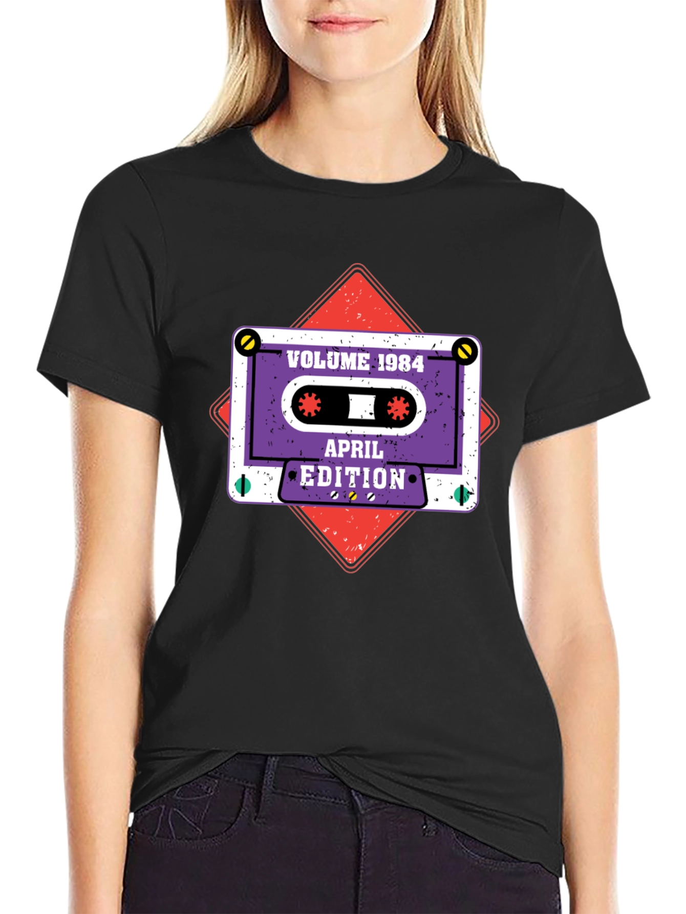 Volume 1984 April Edition Cassette T-Shirt