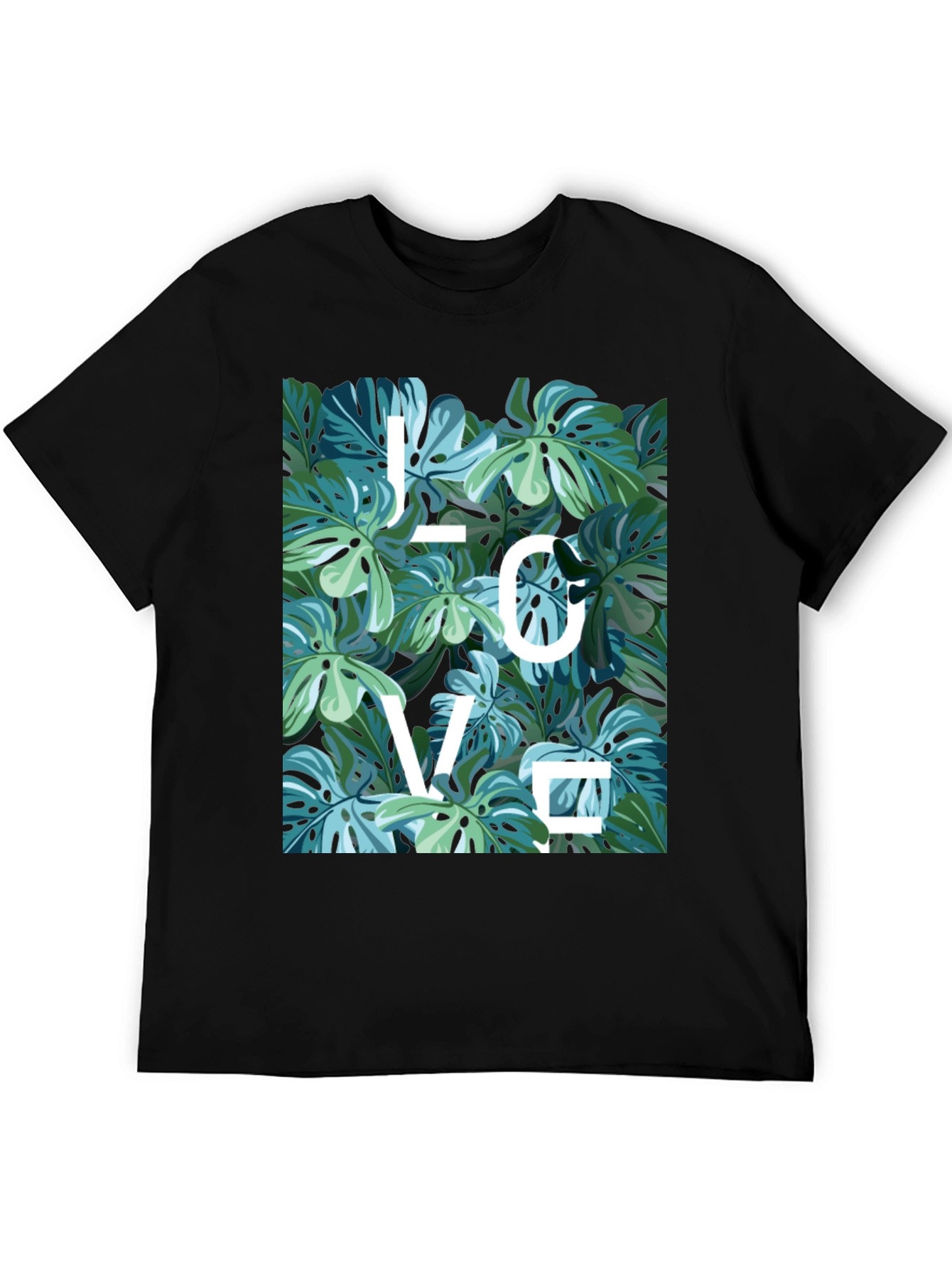 Tropical Leaf Love T-Shirt