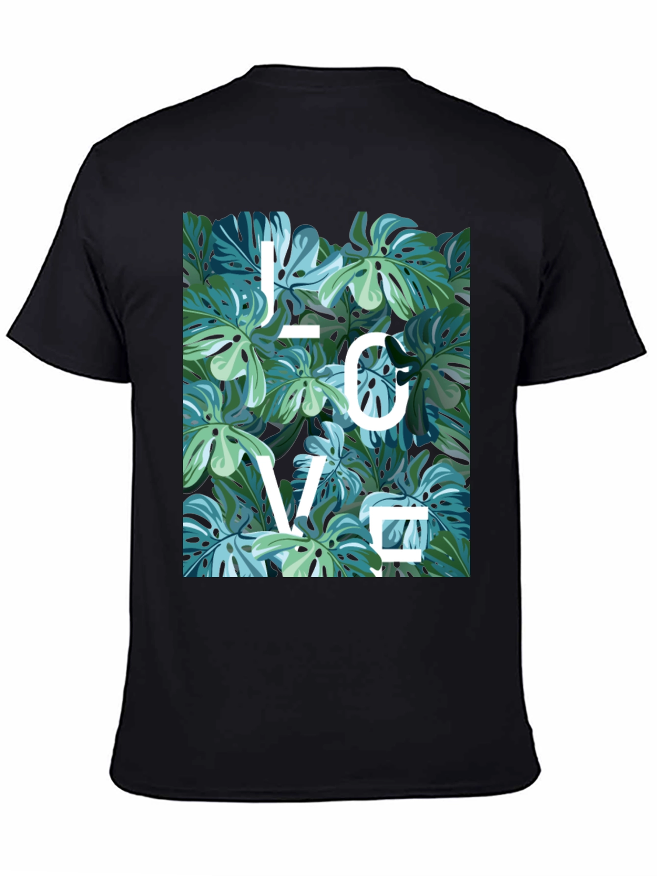 Tropical Leaf Love T-Shirt