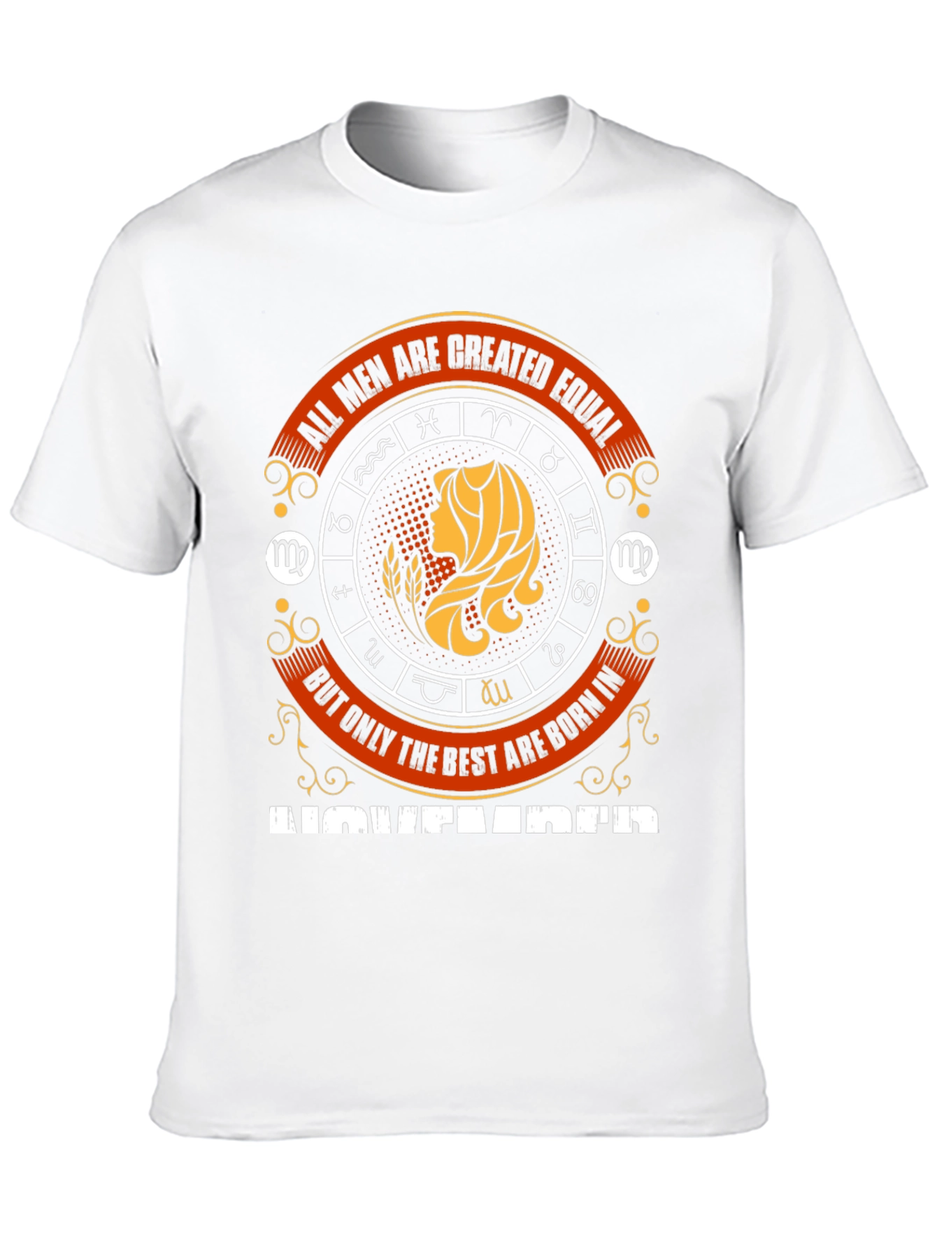 November Zodiac Virgo Mens T-Shirt