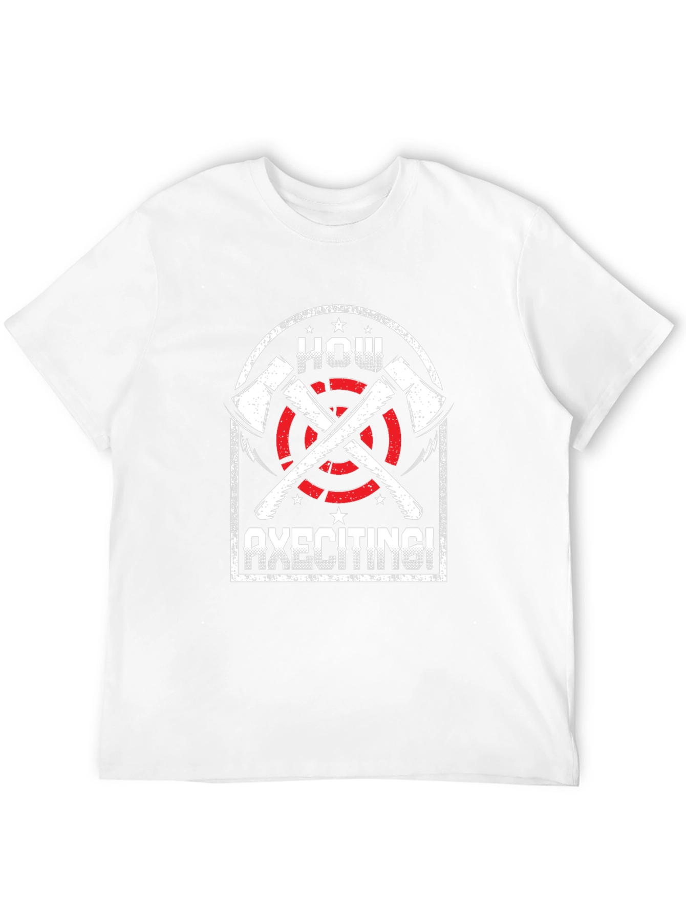Axe Throwing T-Shirt - How Axeciting! Graphic Tee