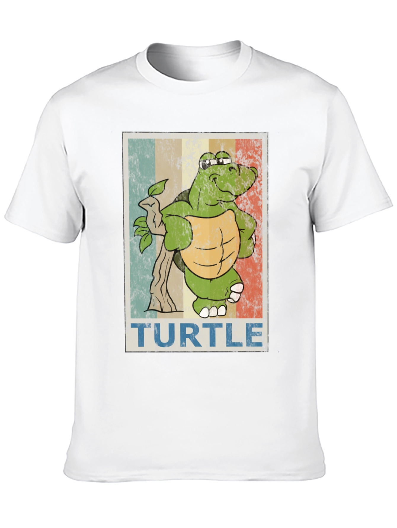 Cool Turtle Graphic T-Shirt