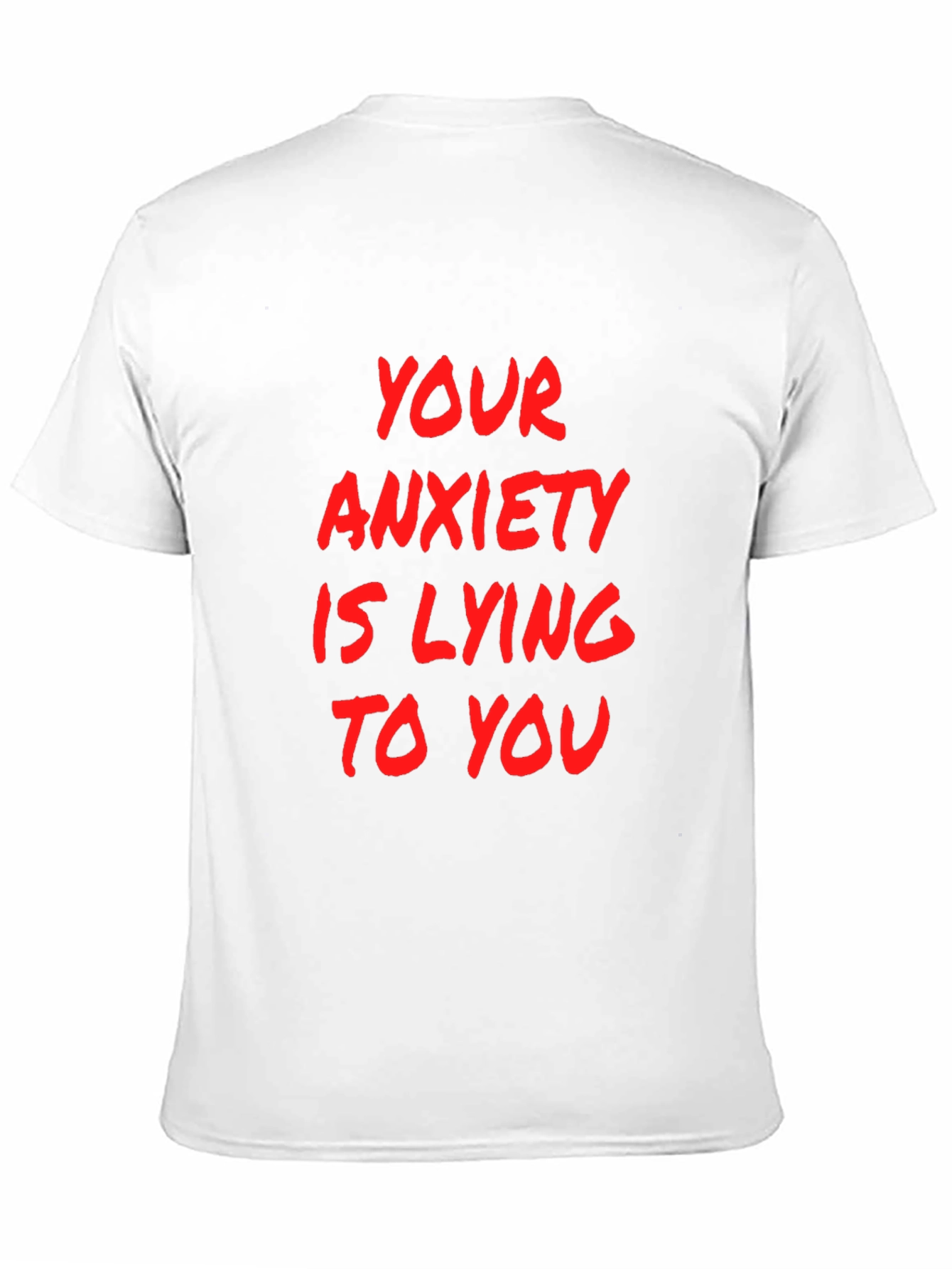 Anxiety Truth Black Graphic Tee