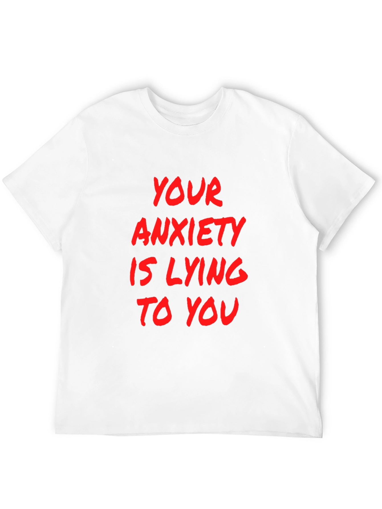 Anxiety Truth Black Graphic Tee