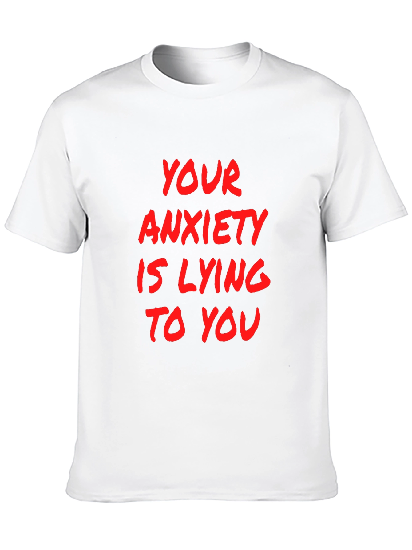 Anxiety Truth Black Graphic Tee