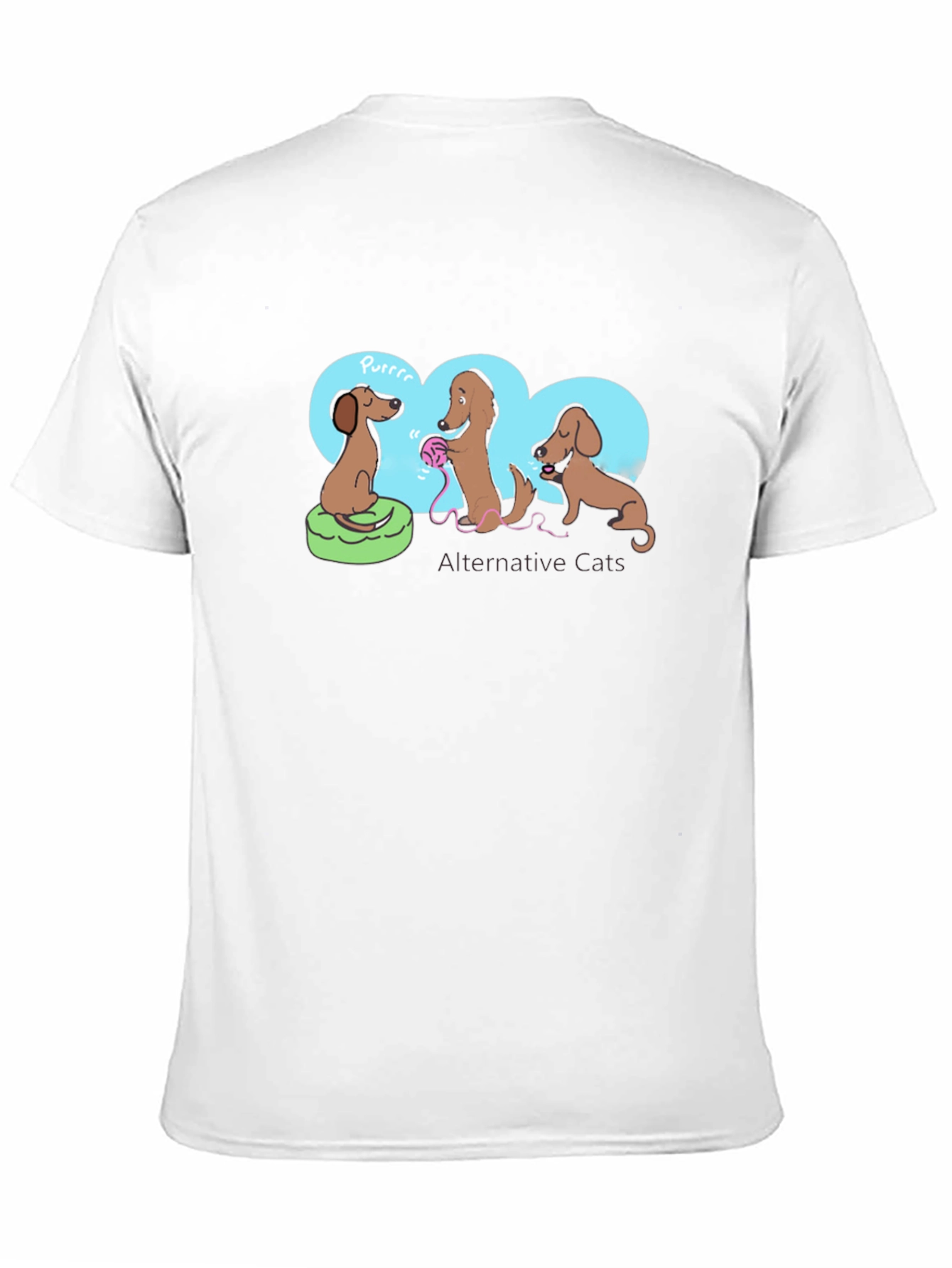 Dachshund Alternative Cats Graphic Tee