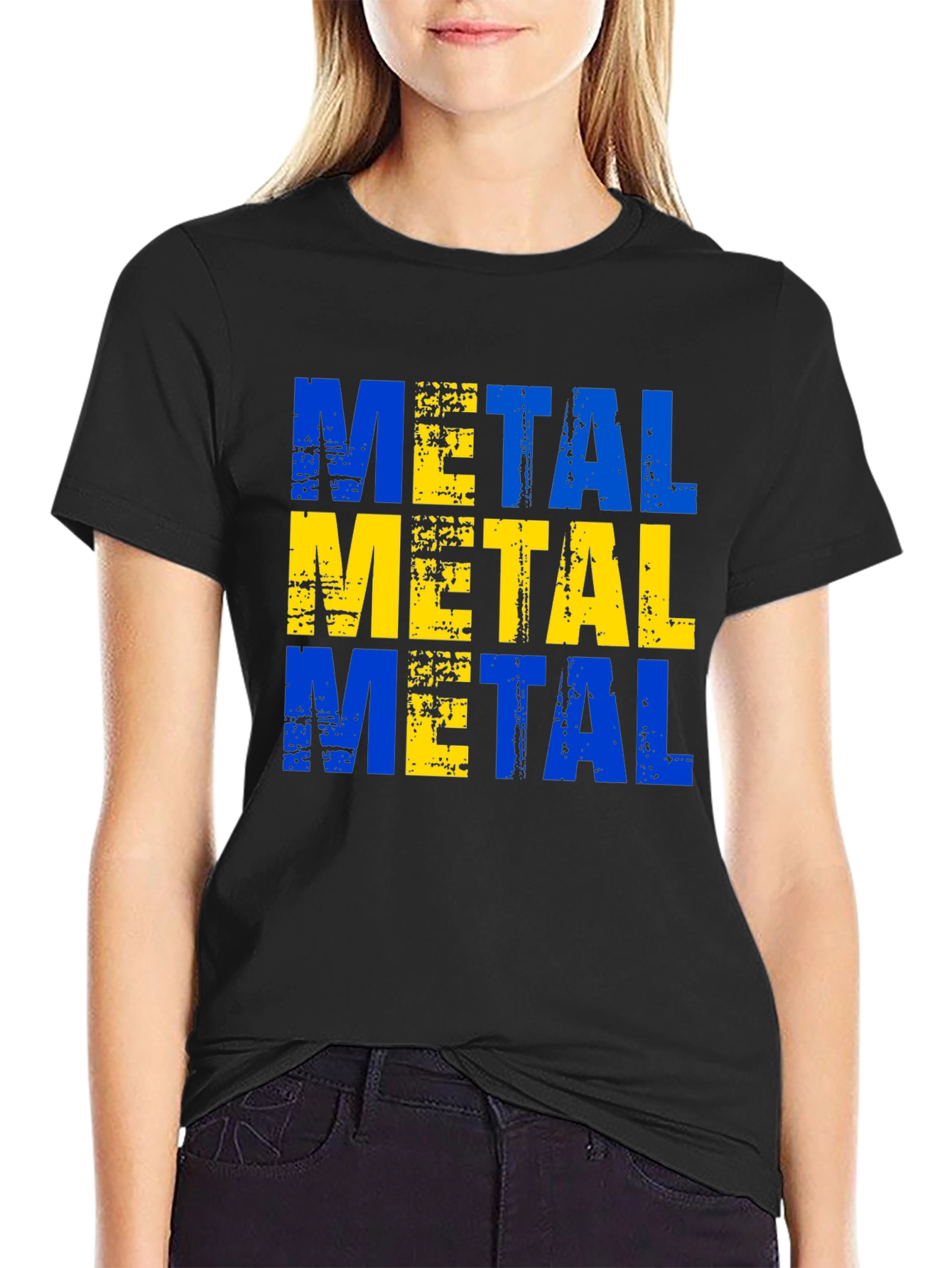 Metal Graphic Tee - Rock Music Inspired T-Shirt