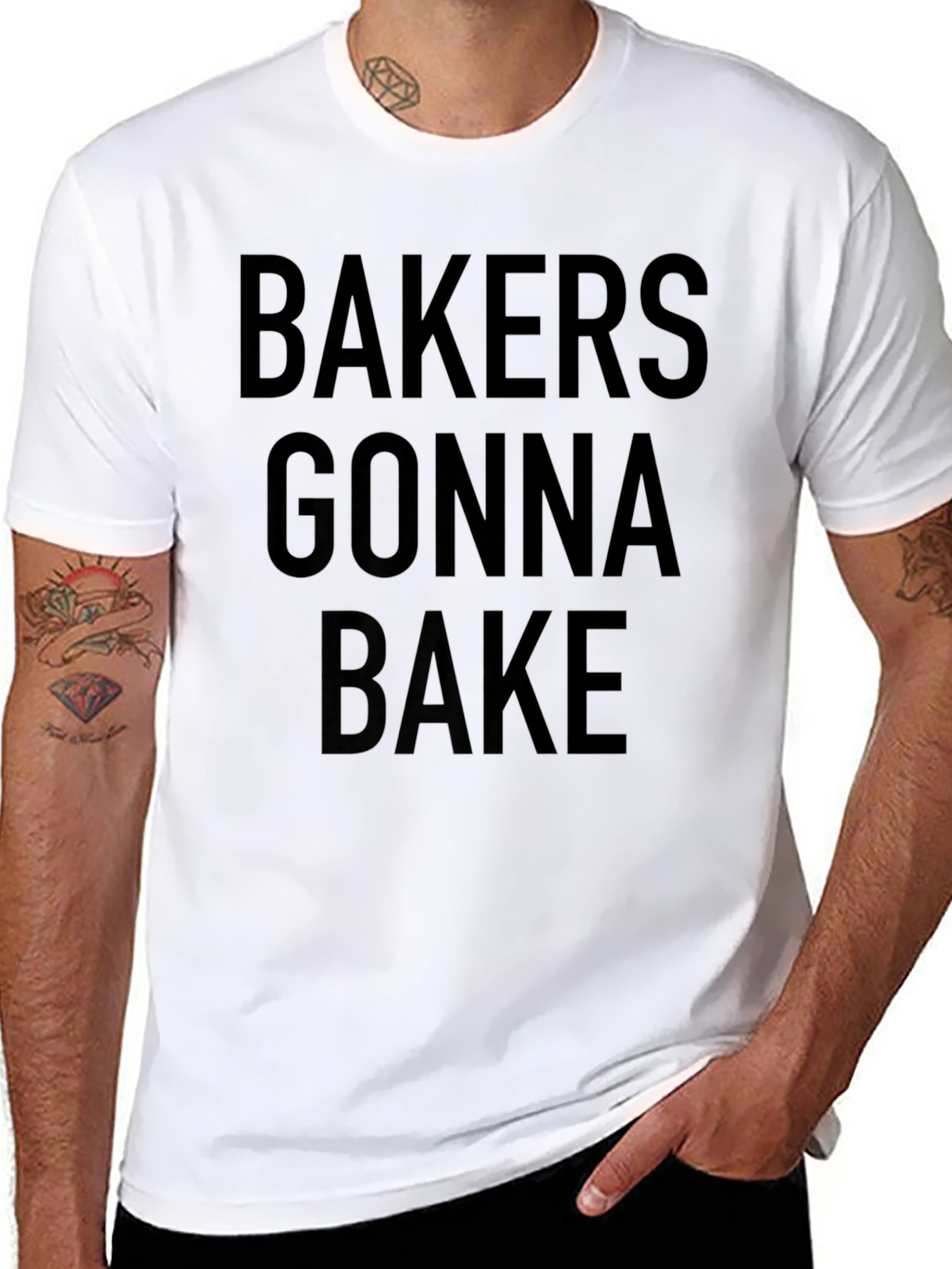 Bakers Gonna Bake Black T-Shirt