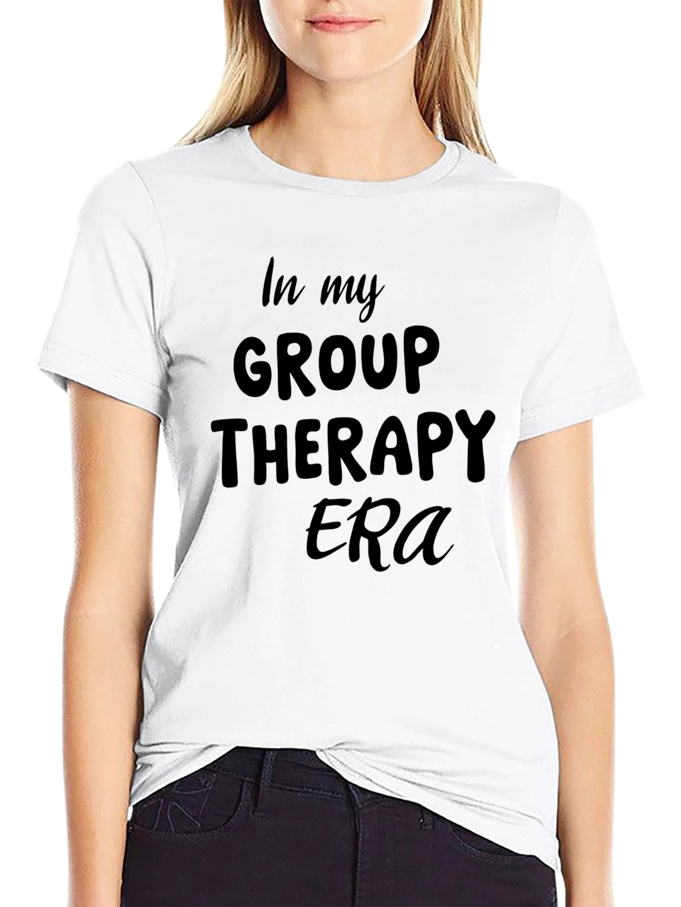 Group Therapy Era Black T-Shirt