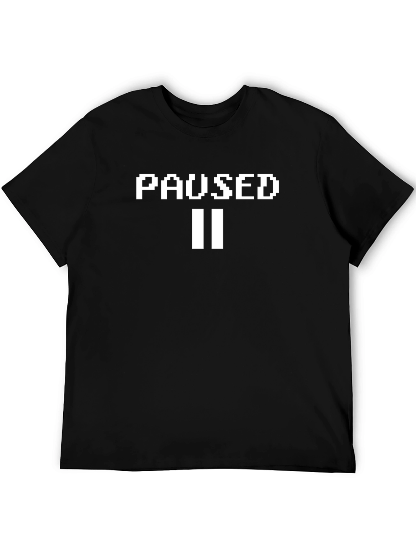 Paused Graphic Tee - Gamer Style