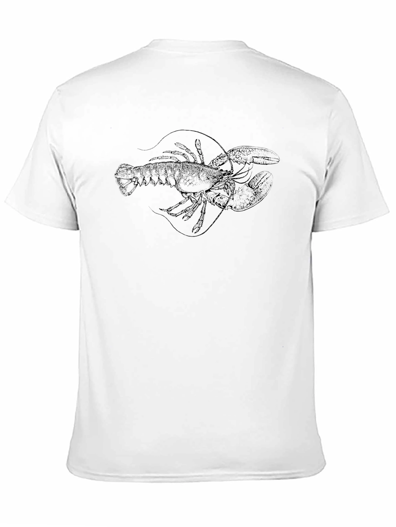 Lobster Graphic Black T-Shirt
