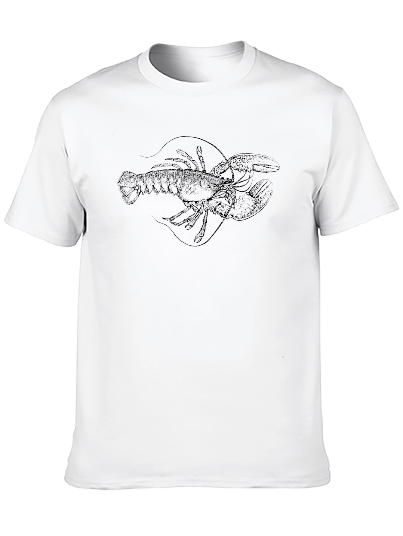 Lobster Graphic Black T-Shirt