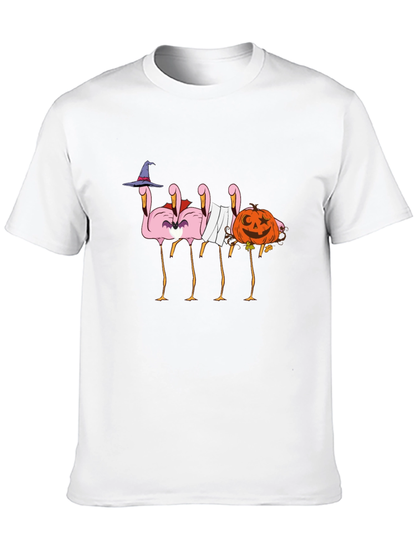 Halloween Flamingo T-Shirt - Spooky & Fun!