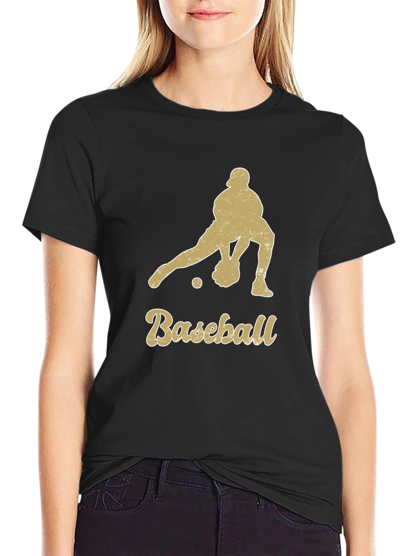Baseball T-Shirt Pitcher Graphic Tee