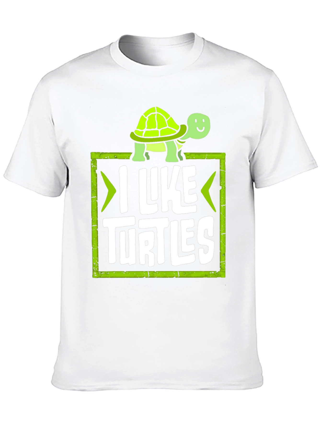 I Like Turtles Graphic Tee
