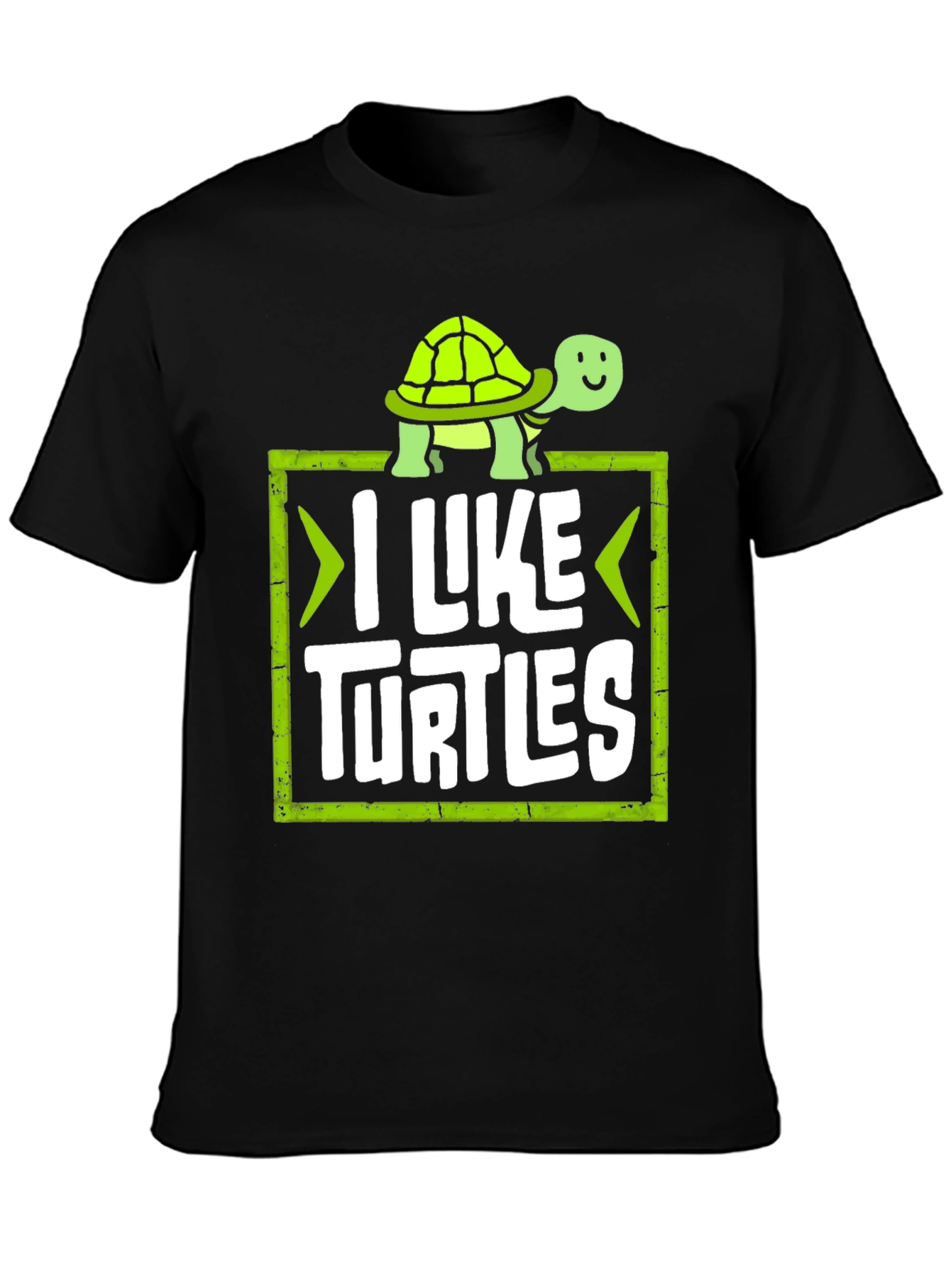 I Like Turtles Graphic Tee