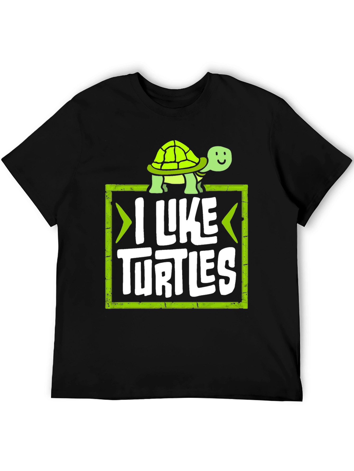 I Like Turtles Graphic Tee