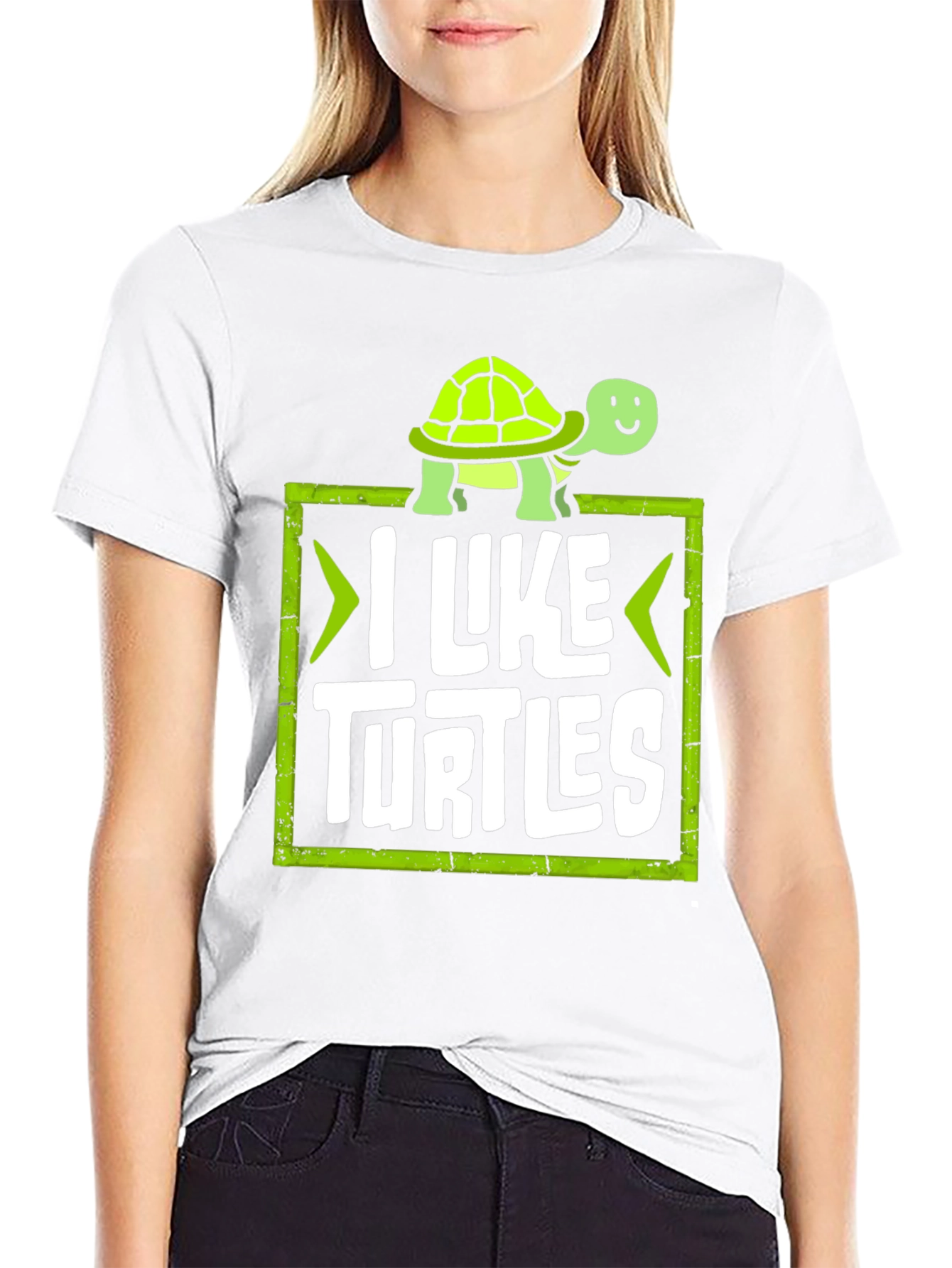 I Like Turtles Graphic Tee