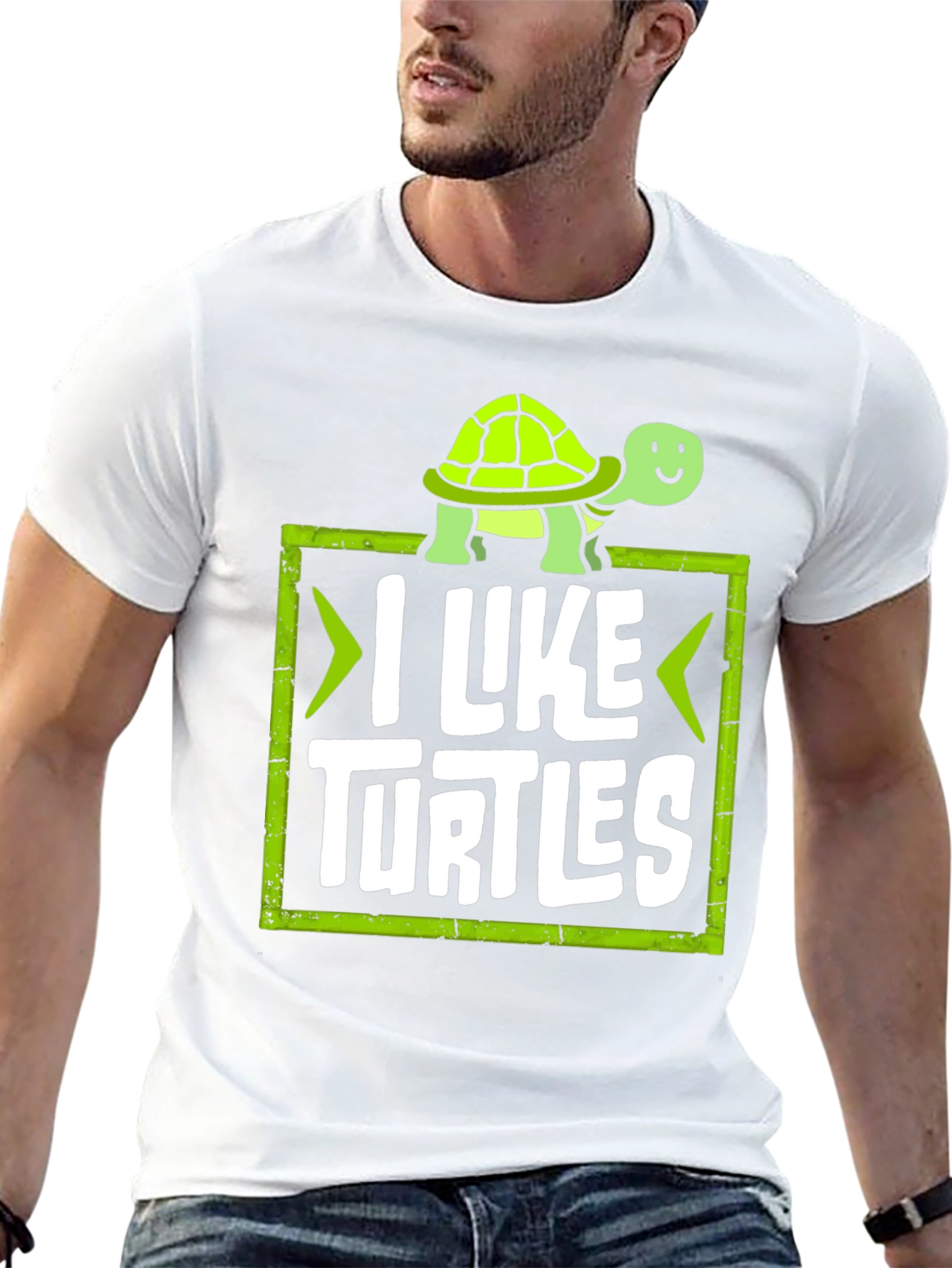 I Like Turtles Graphic Tee