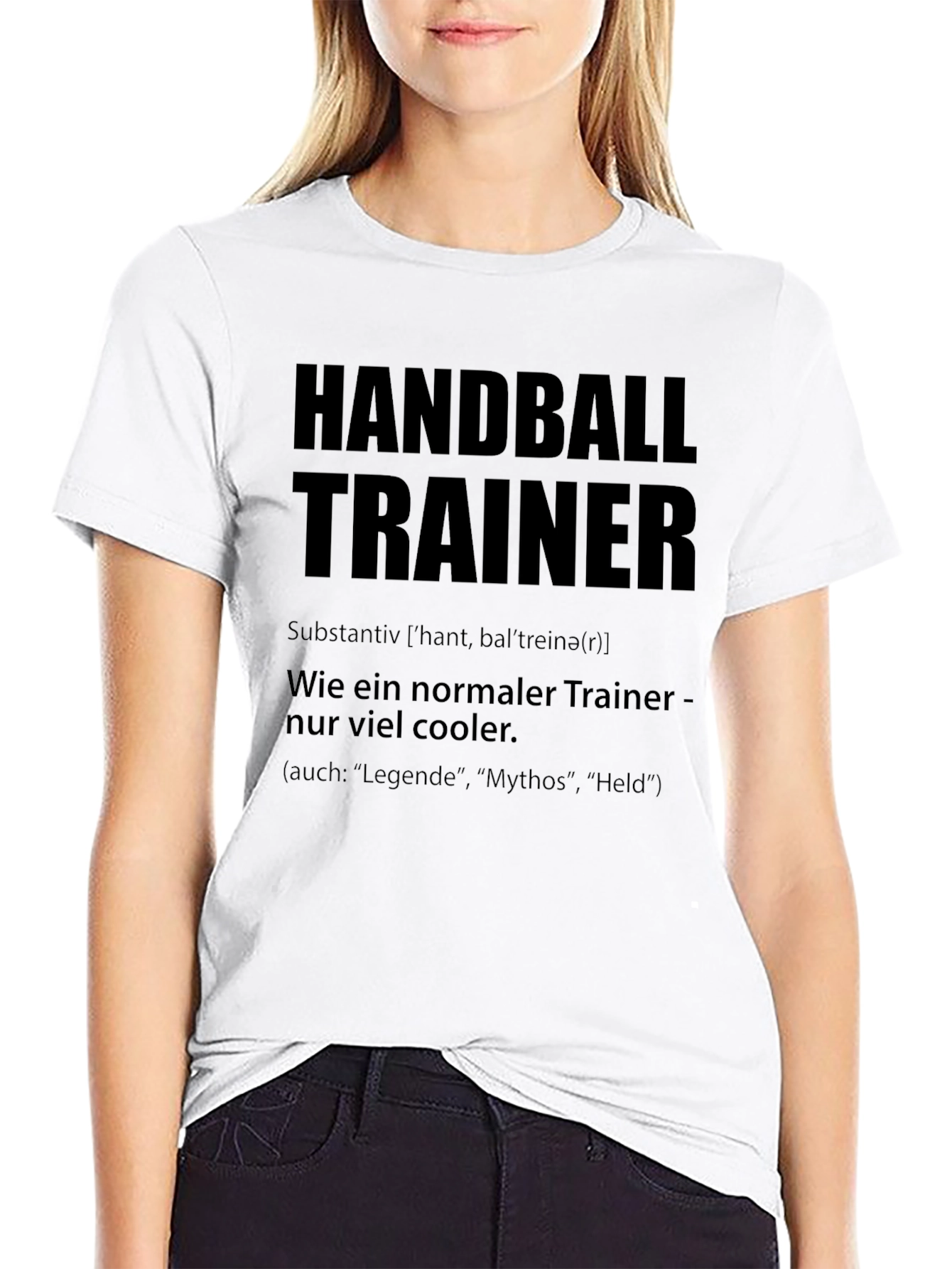 Handball Trainer T-Shirt - Cool Coach Gift
