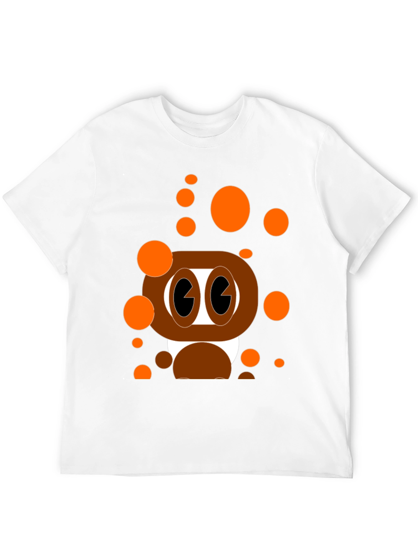 Cartoon Style Graphic T-Shirt