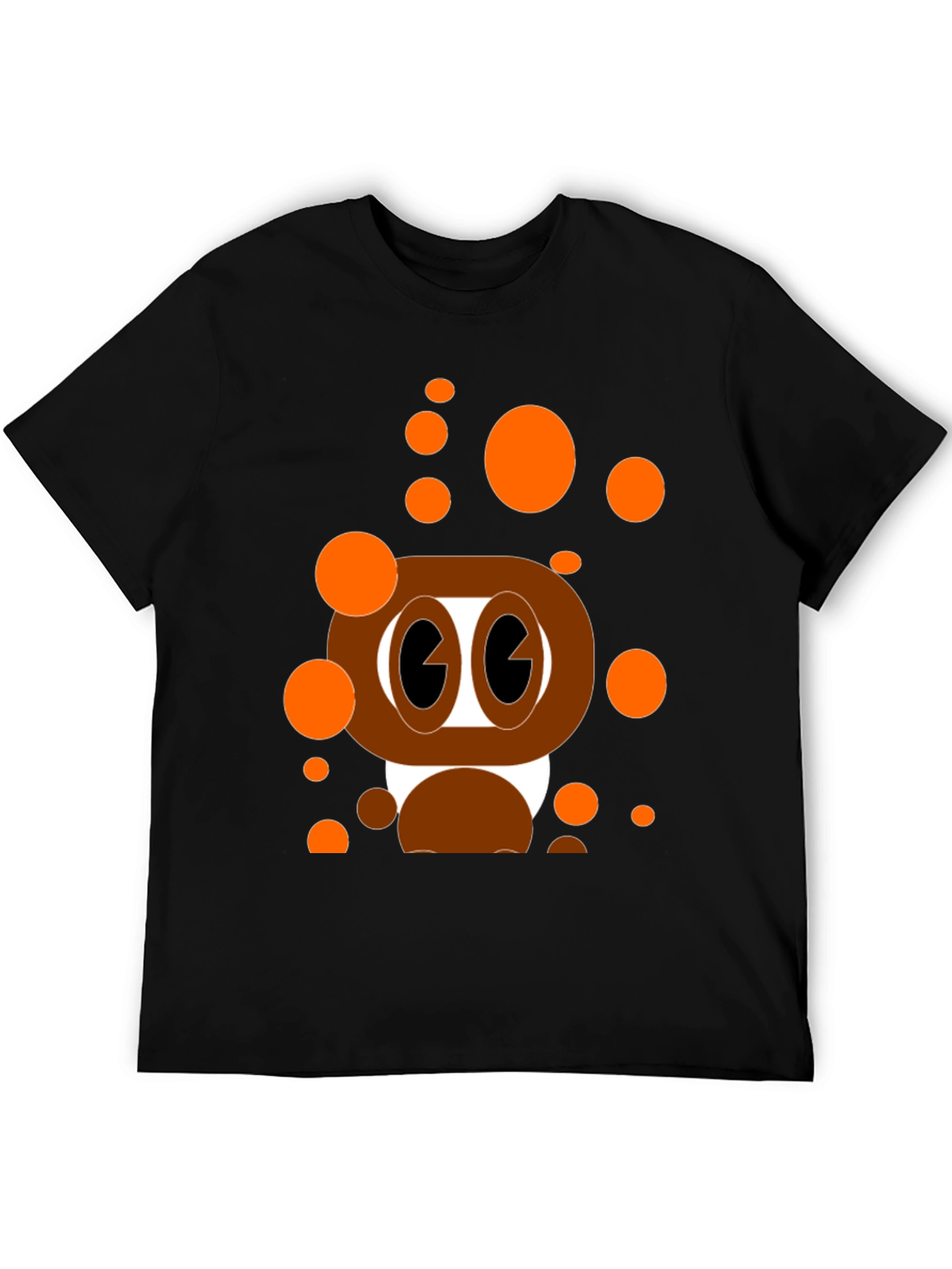 Cartoon Style Graphic T-Shirt