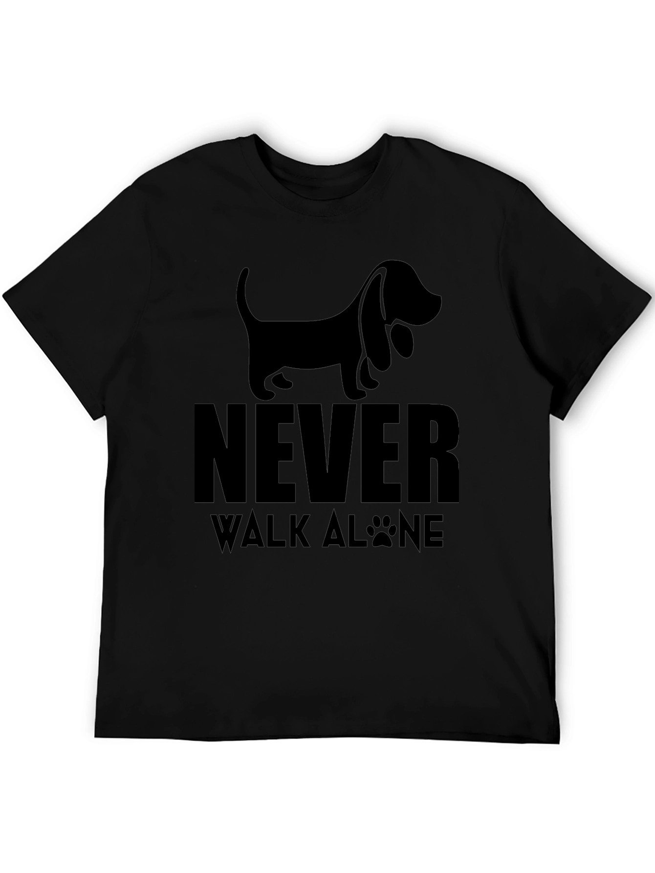 Never Walk Alone Dog T-Shirt