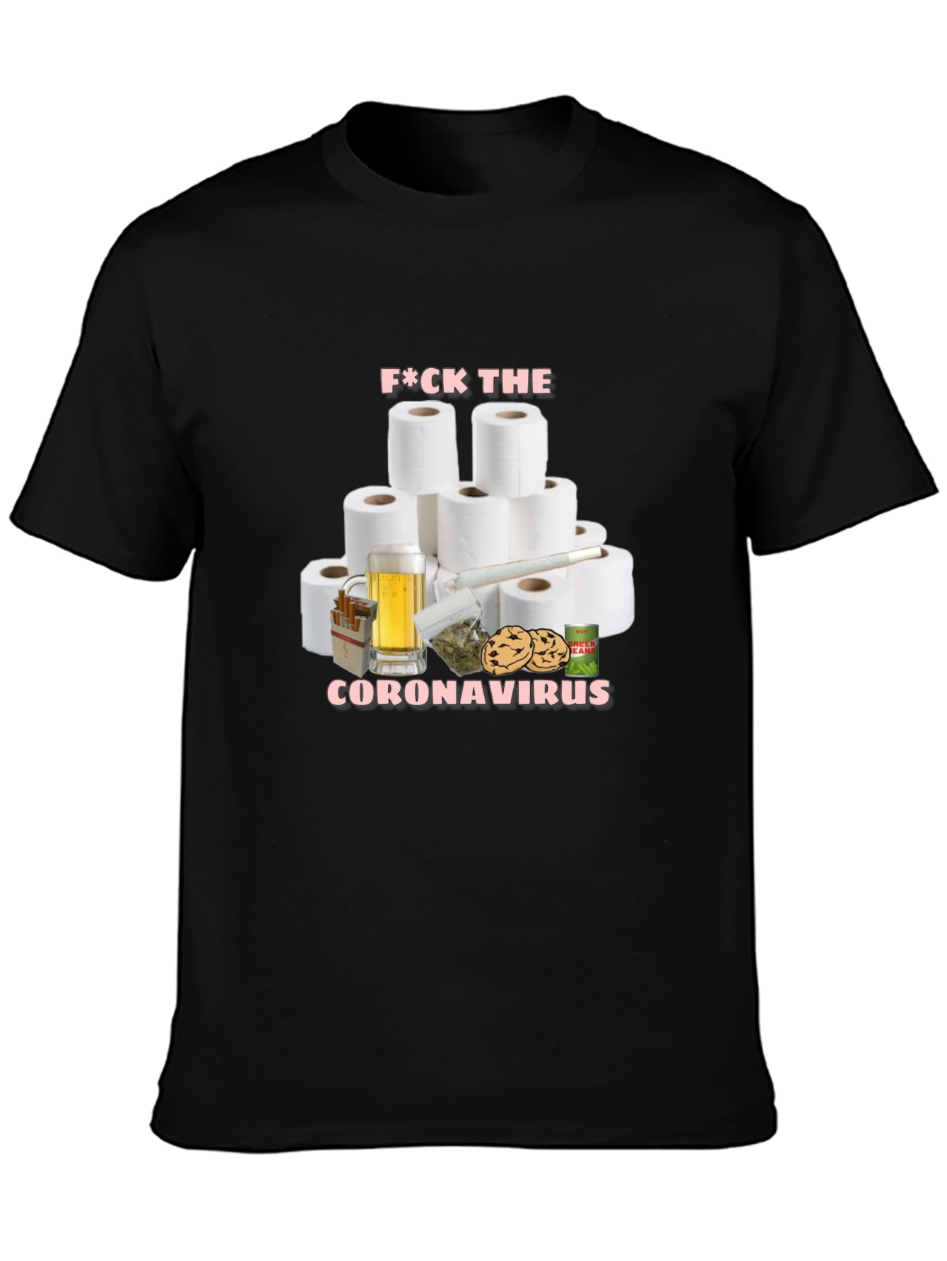 F*ck The Coronavirus T-Shirt Novelty