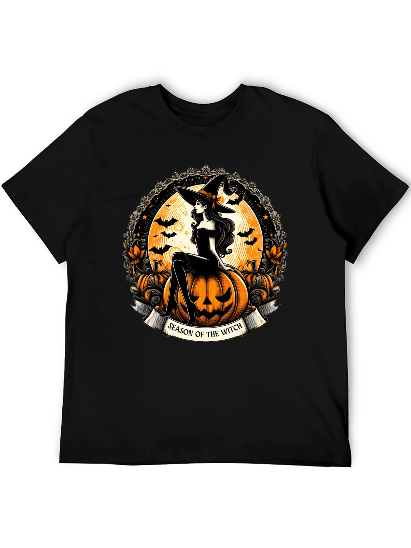 Season of the Witch Halloween Graphic T-Shirt