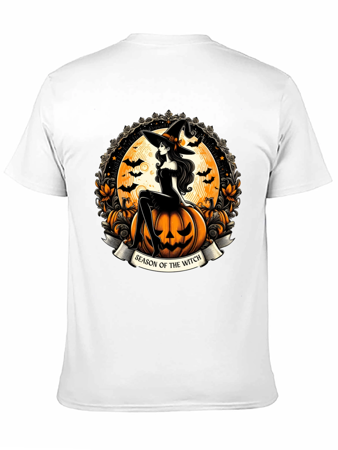 Season of the Witch Halloween Graphic T-Shirt