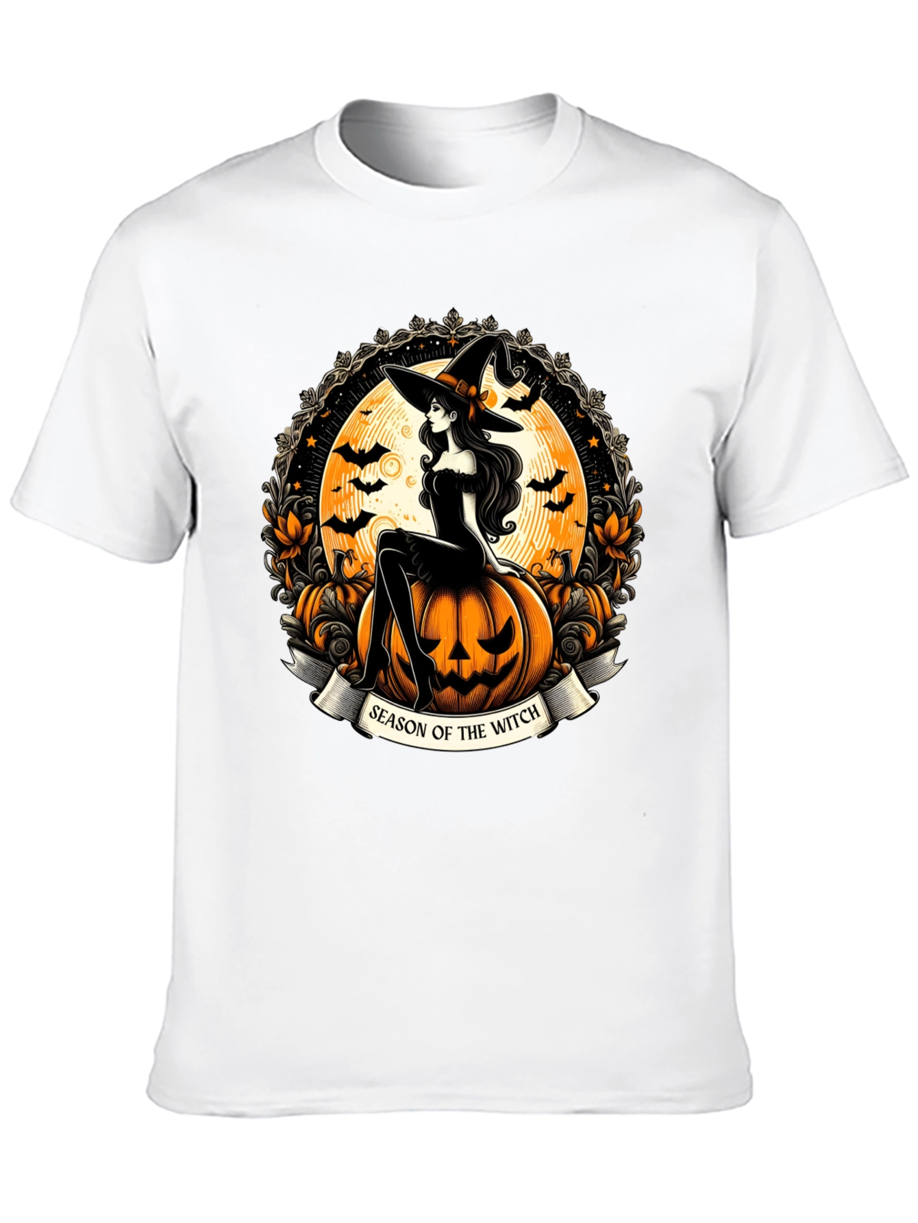 Season of the Witch Halloween Graphic T-Shirt