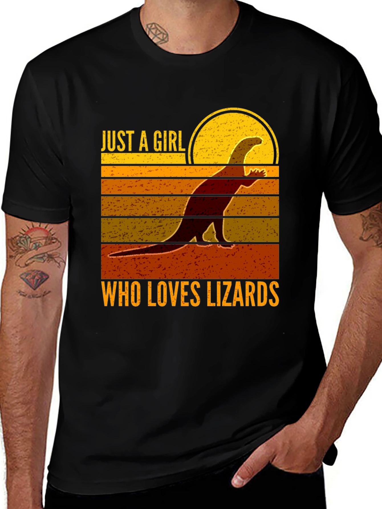 Just A Girl Who Loves Lizards T-Shirt