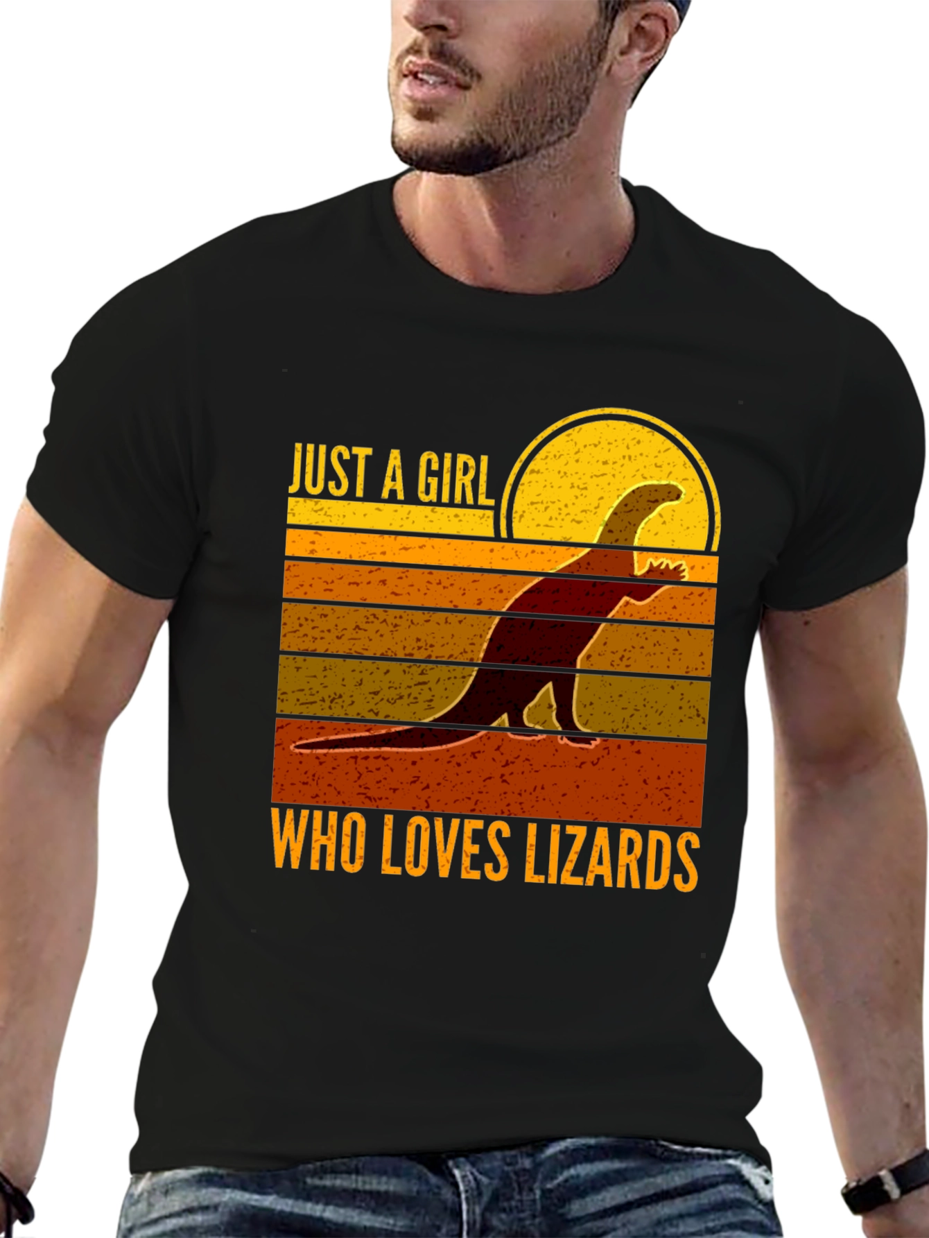 Just A Girl Who Loves Lizards T-Shirt