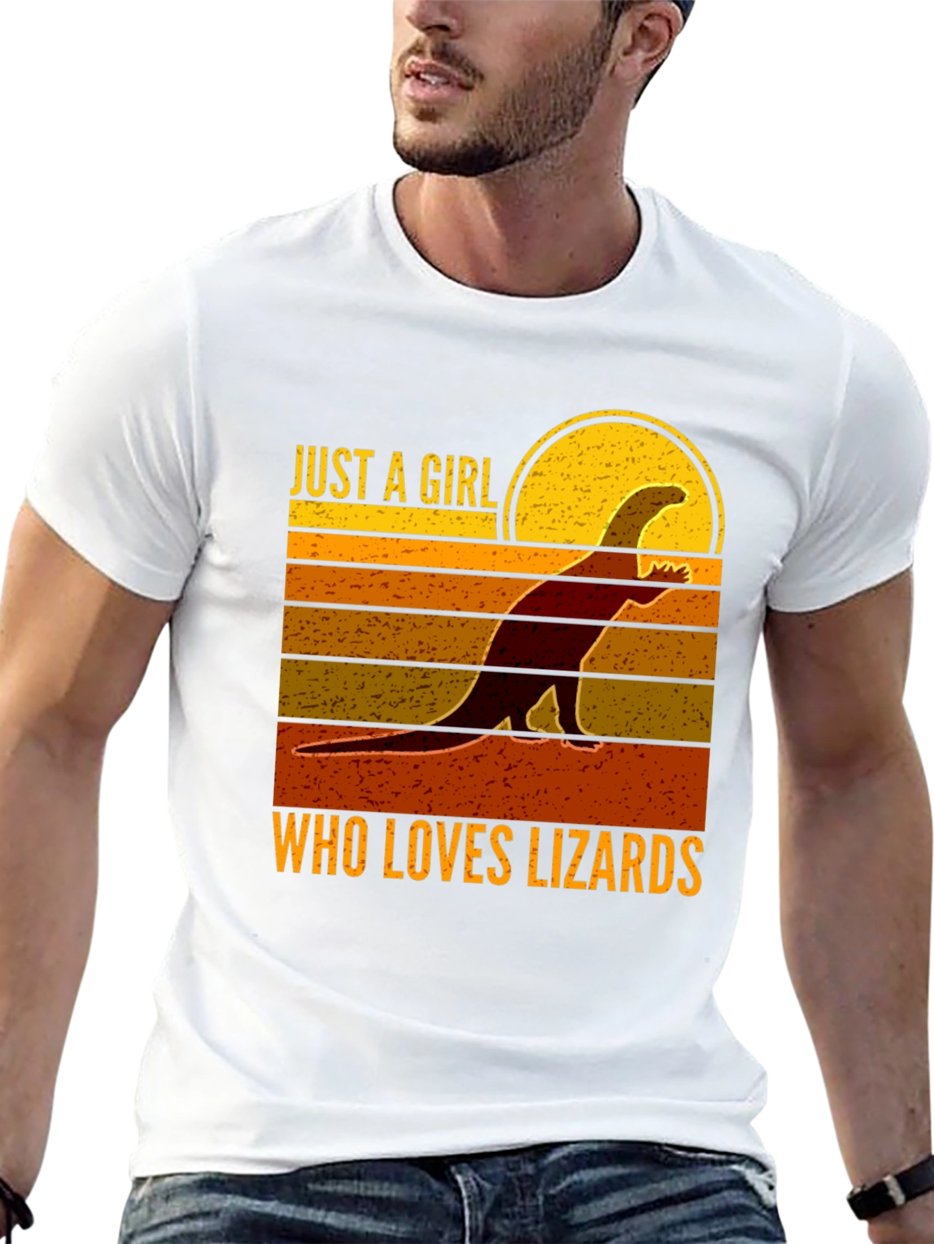 Just A Girl Who Loves Lizards T-Shirt